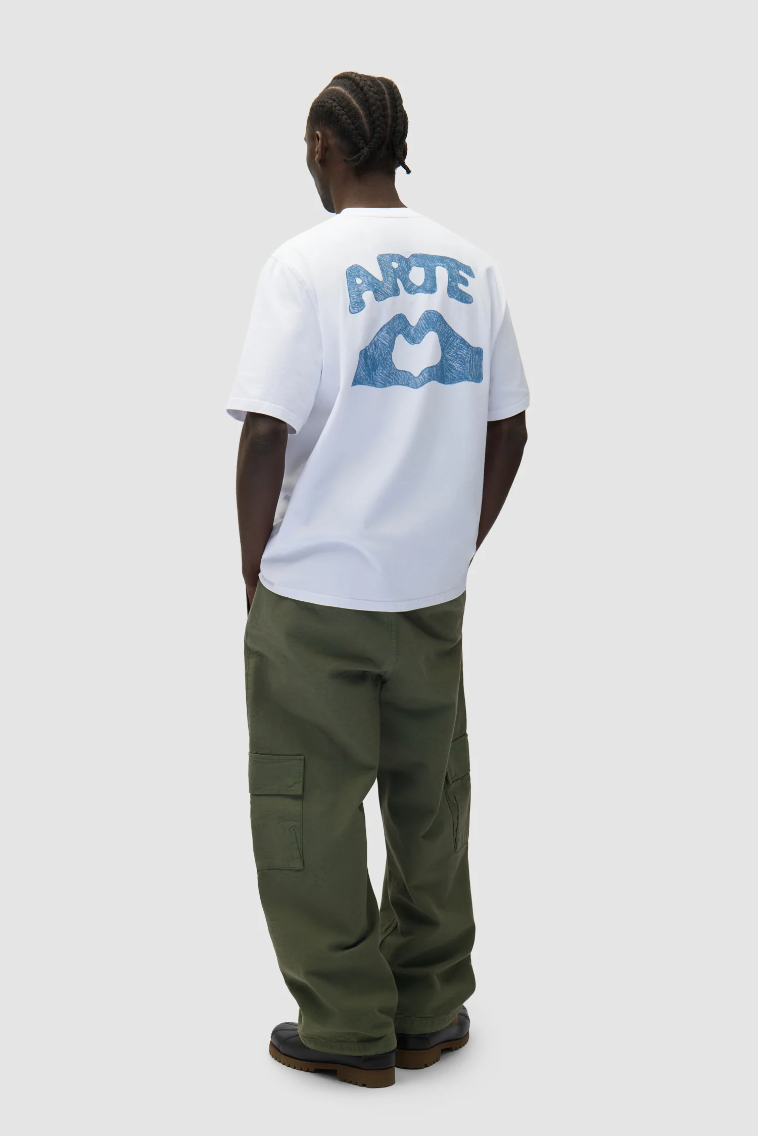 T-shirt Diels Scribble - Blanc - Image 6