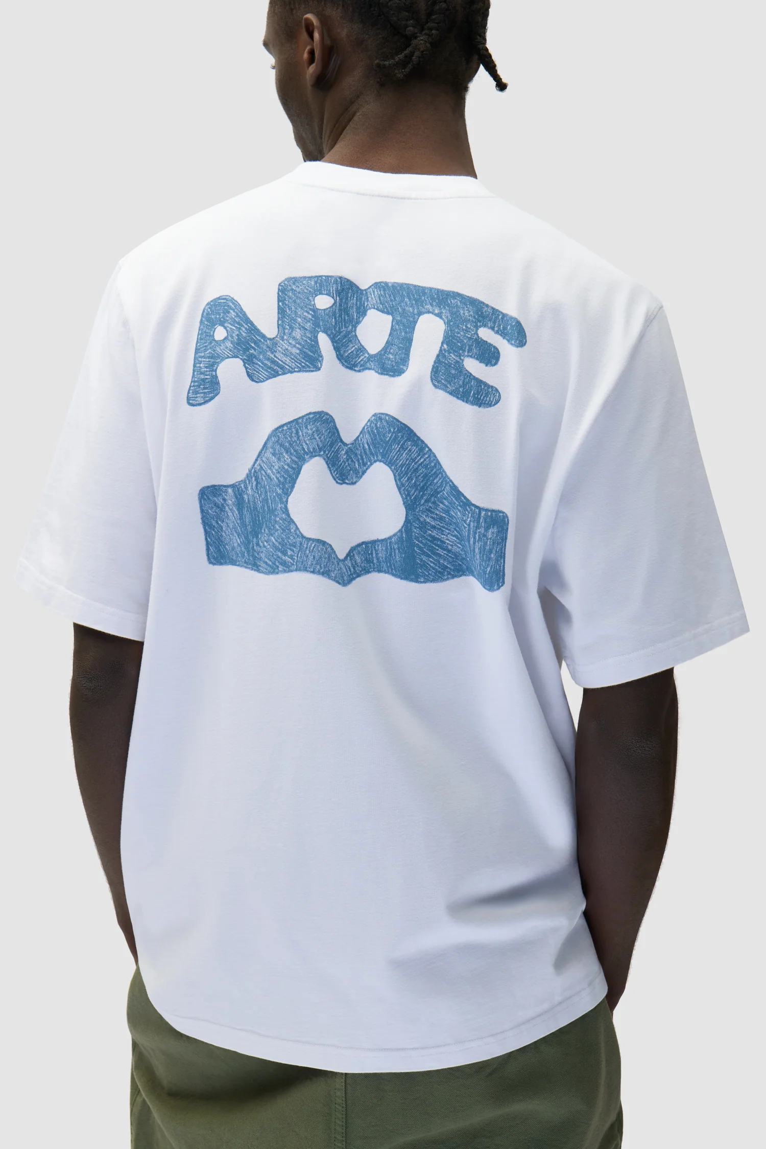 T-shirt Diels Scribble - Blanc - Image 7