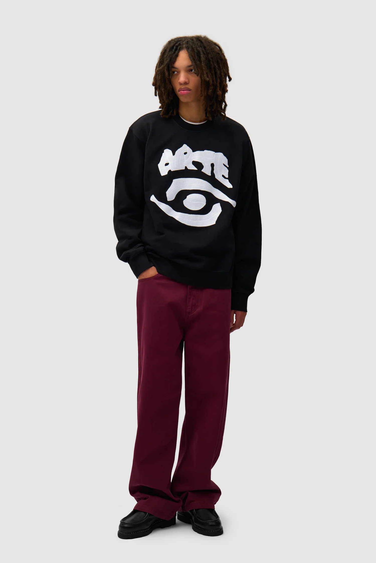 Eye Front Crewneck - Noir - Image 5