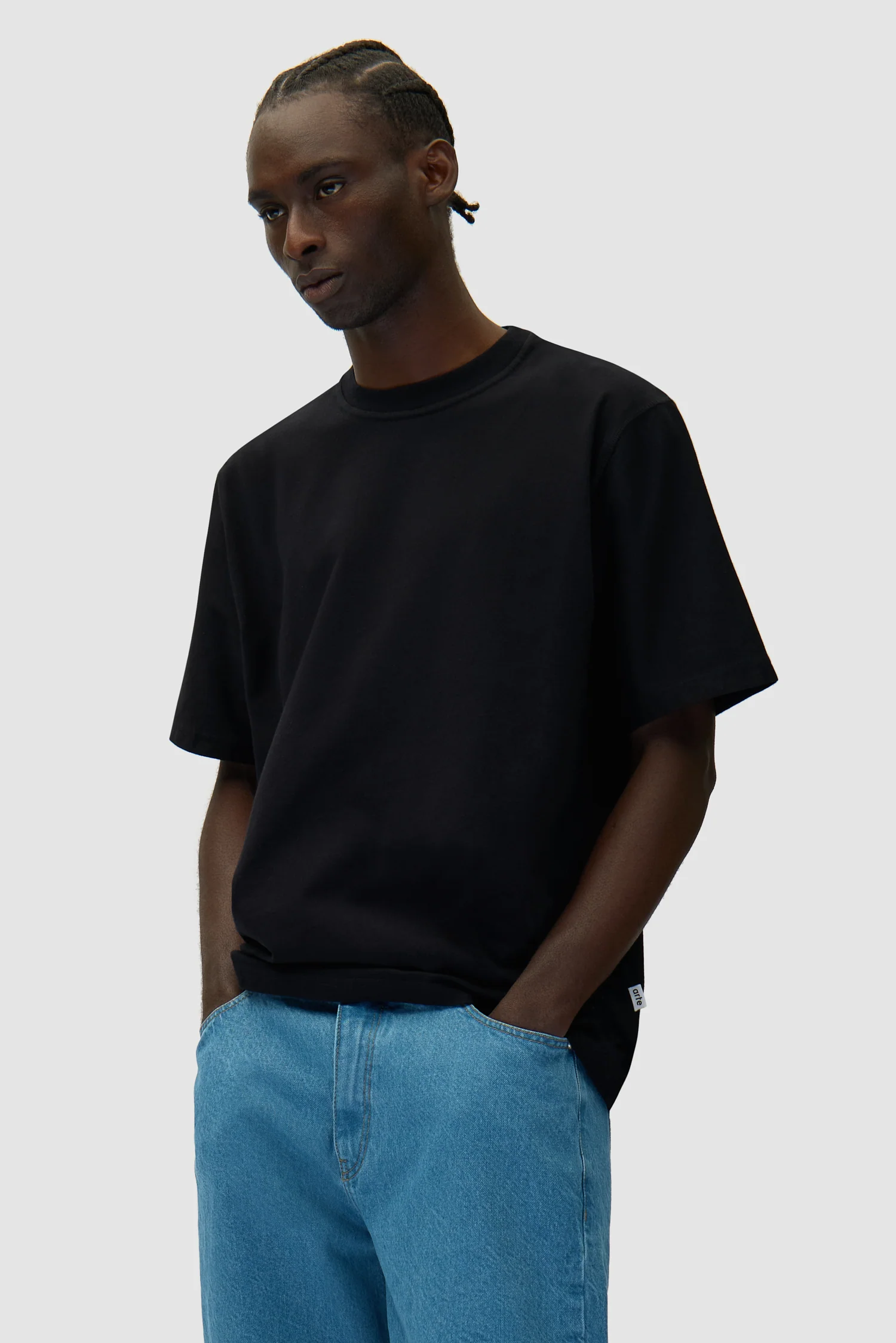 T-shirt imprimé œil - Noir - Image 3