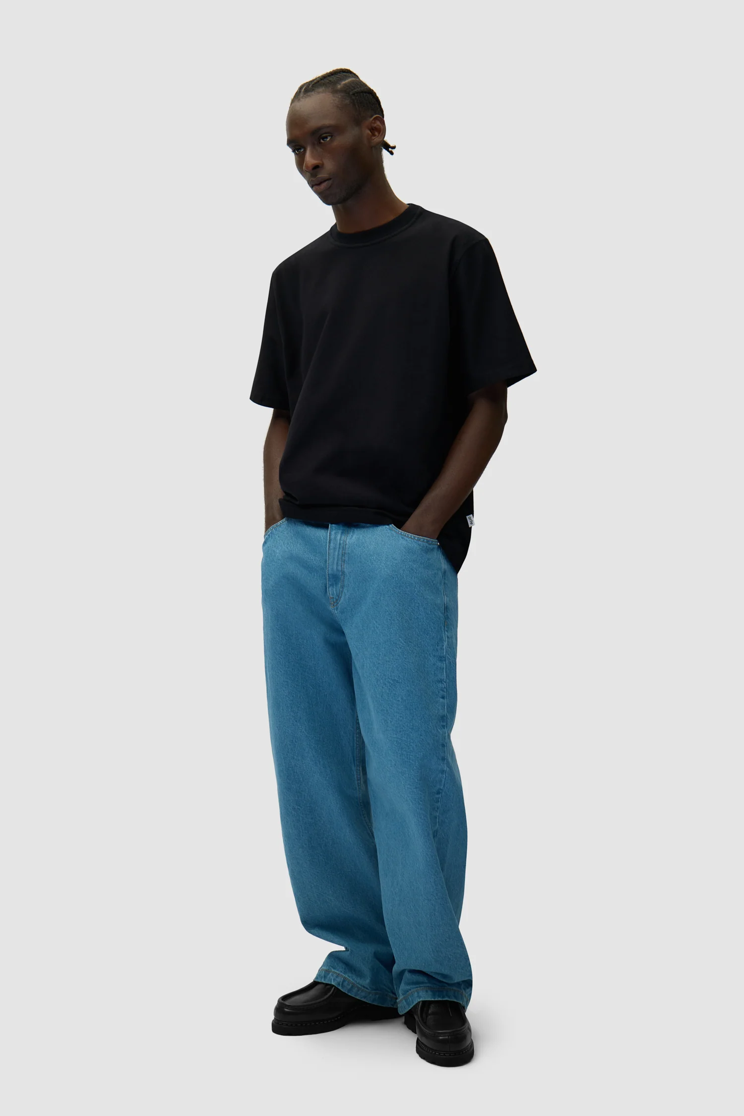 T-shirt imprimé œil - Noir - Image 5
