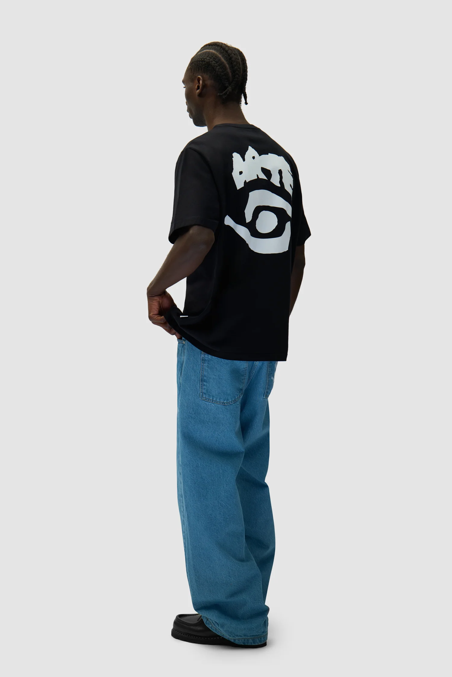 T-shirt imprimé œil - Noir - Image 6