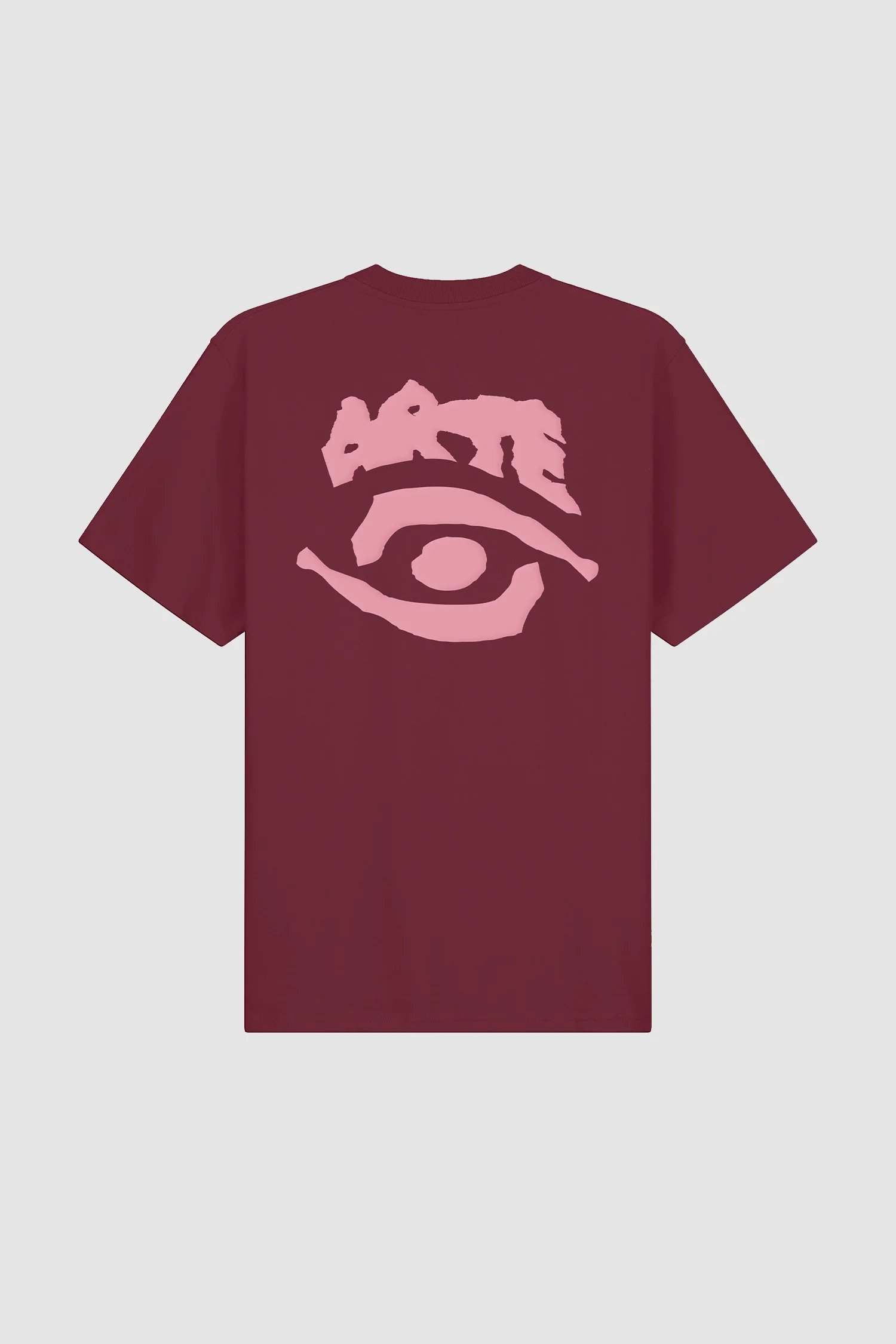 T-shirt à imprimé œil - Bordeaux - Image 8