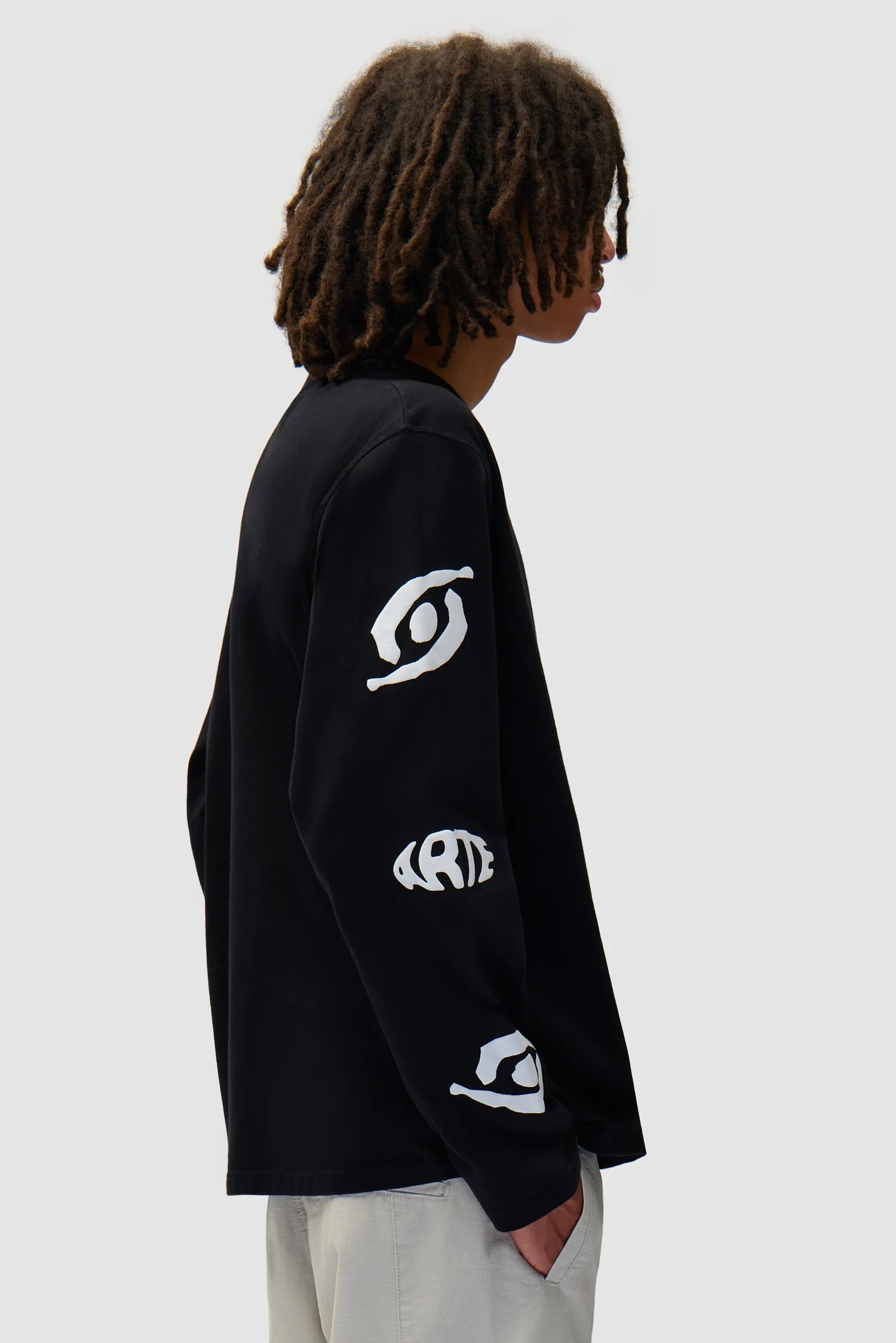 Manches longues Eye Sleeve - Noir - Image 3