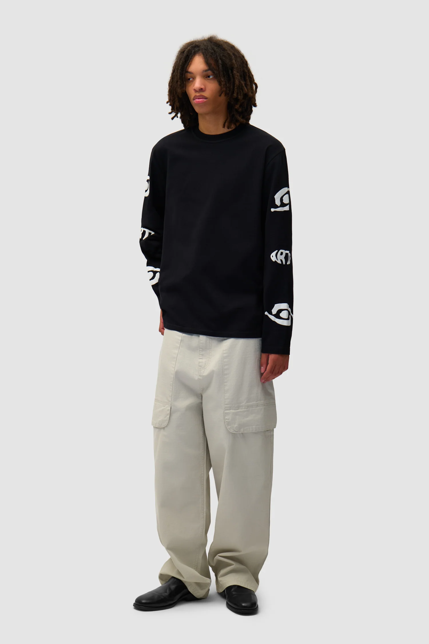 Manches longues Eye Sleeve - Noir - Image 5