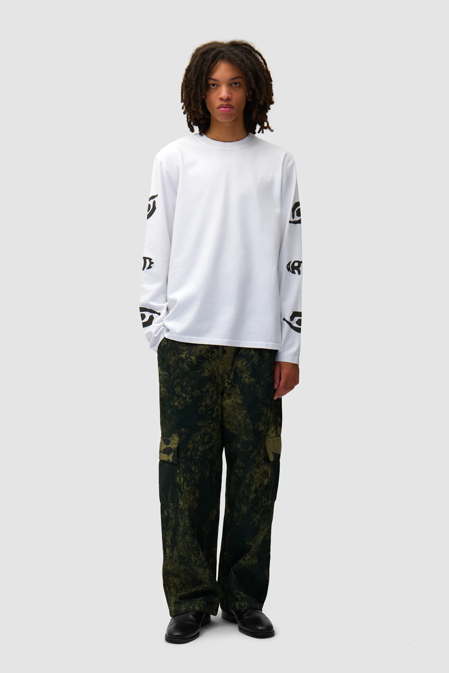 Manches longues Eye Sleeve - Blanc - Image 5