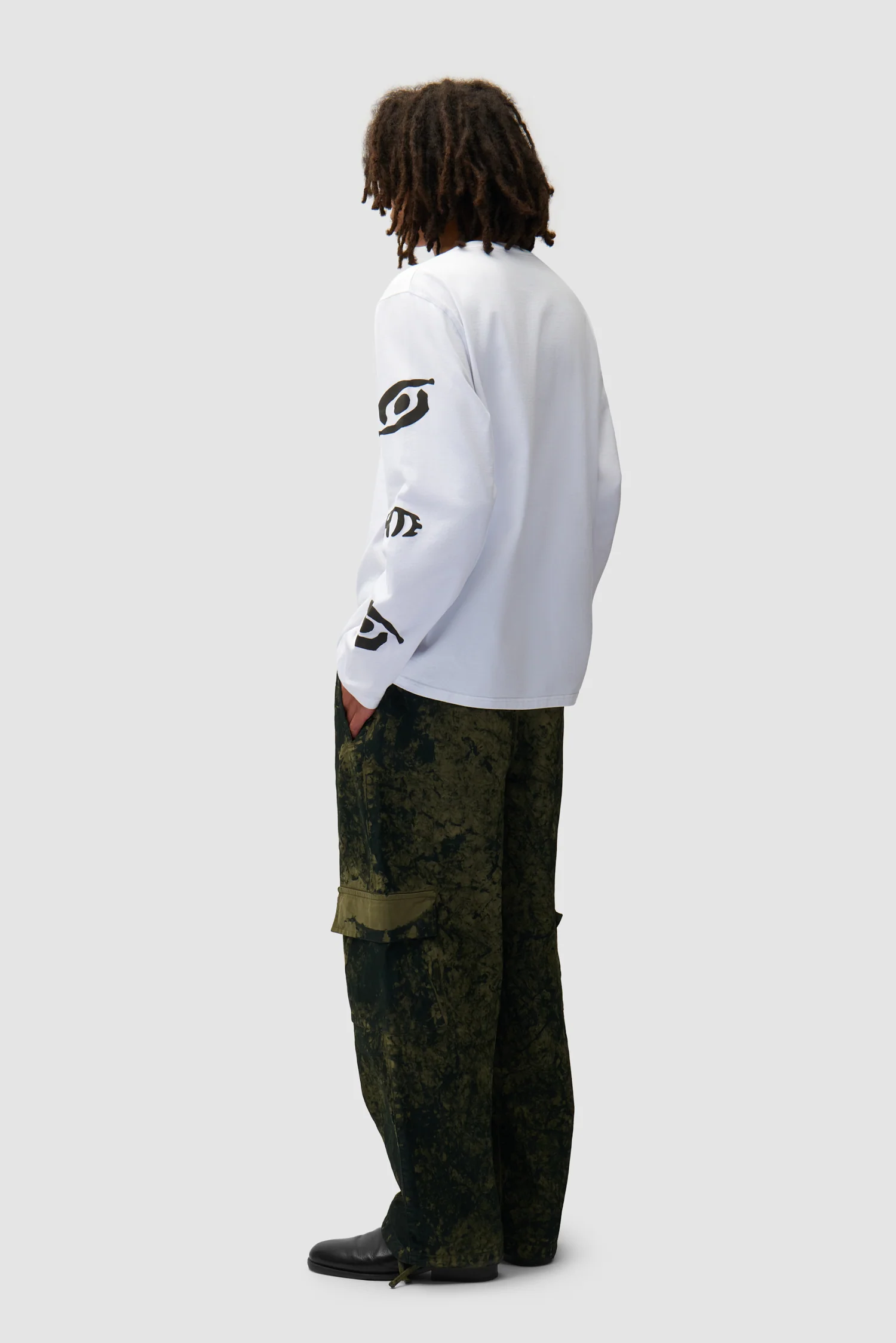 Manches longues Eye Sleeve - Blanc - Image 6