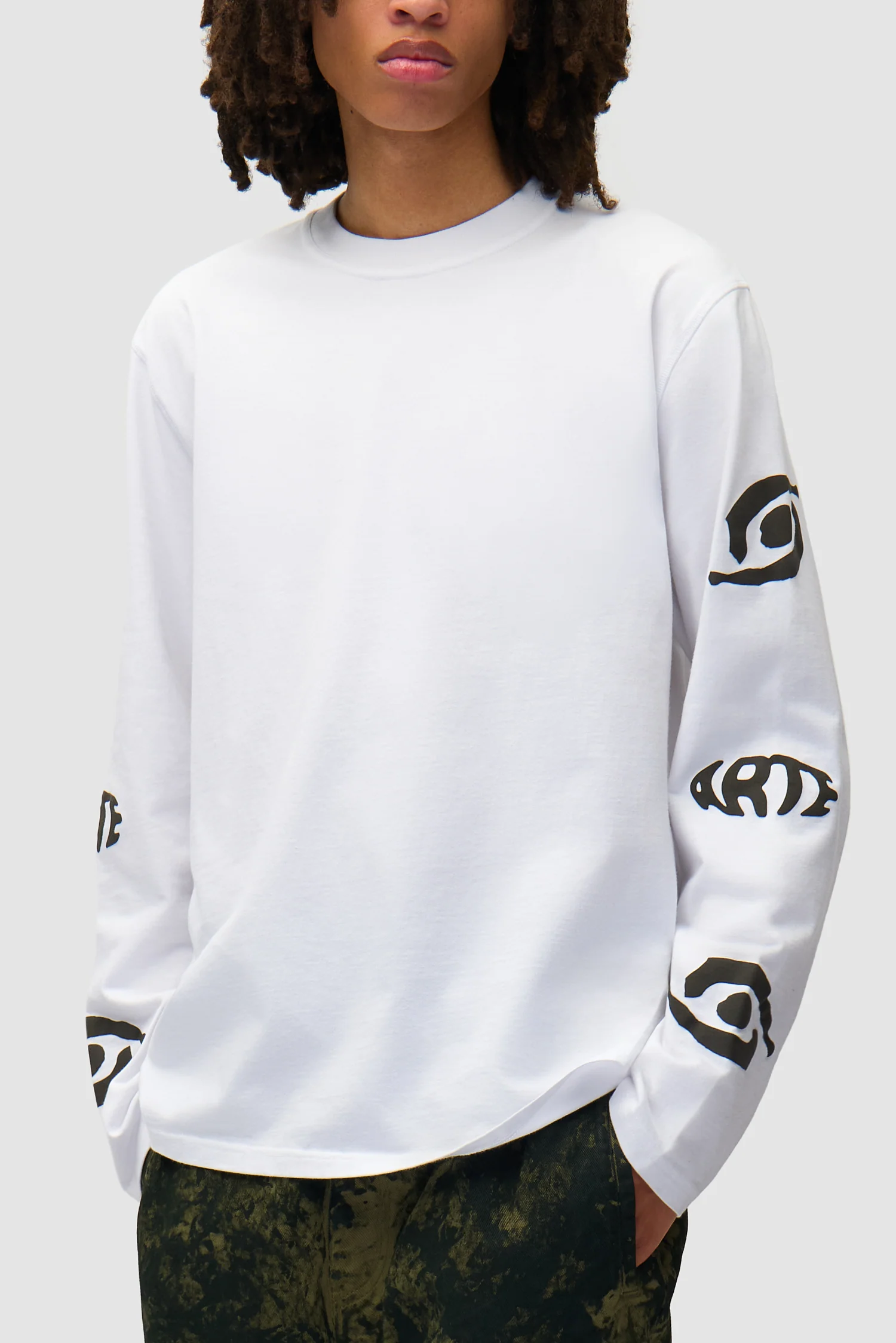 Manches longues Eye Sleeve - Blanc - Image 7