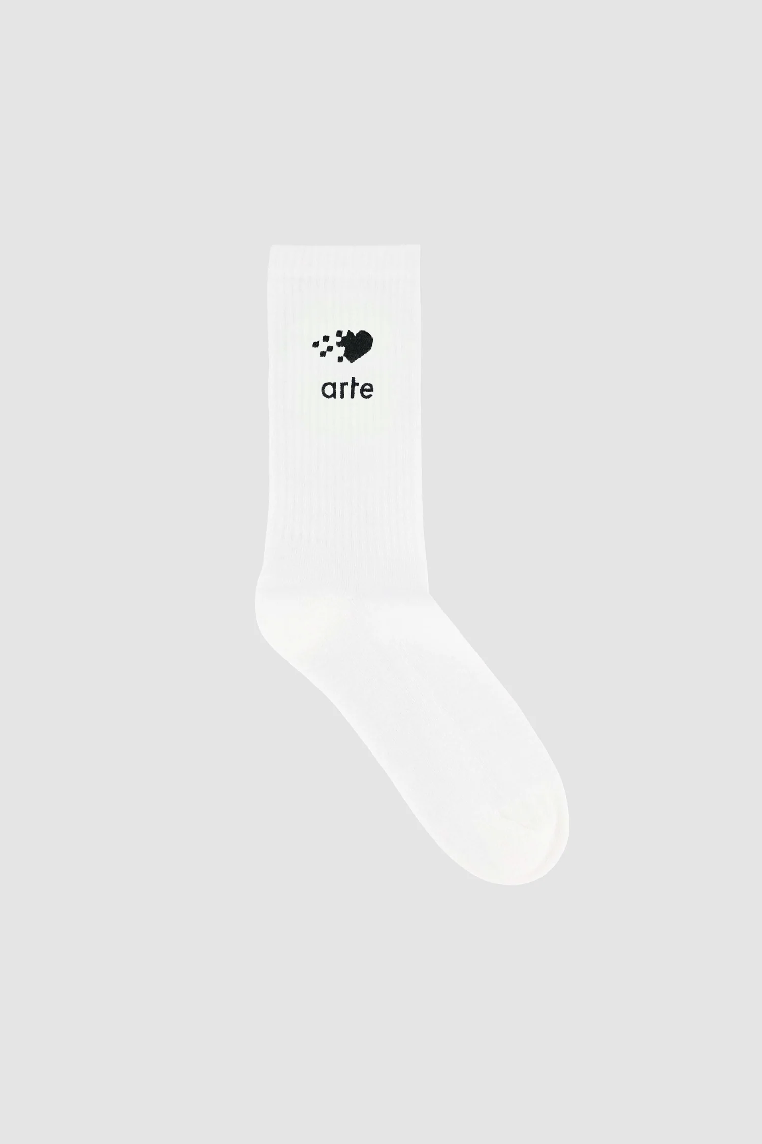 Chaussettes Fade Heart - blanches
