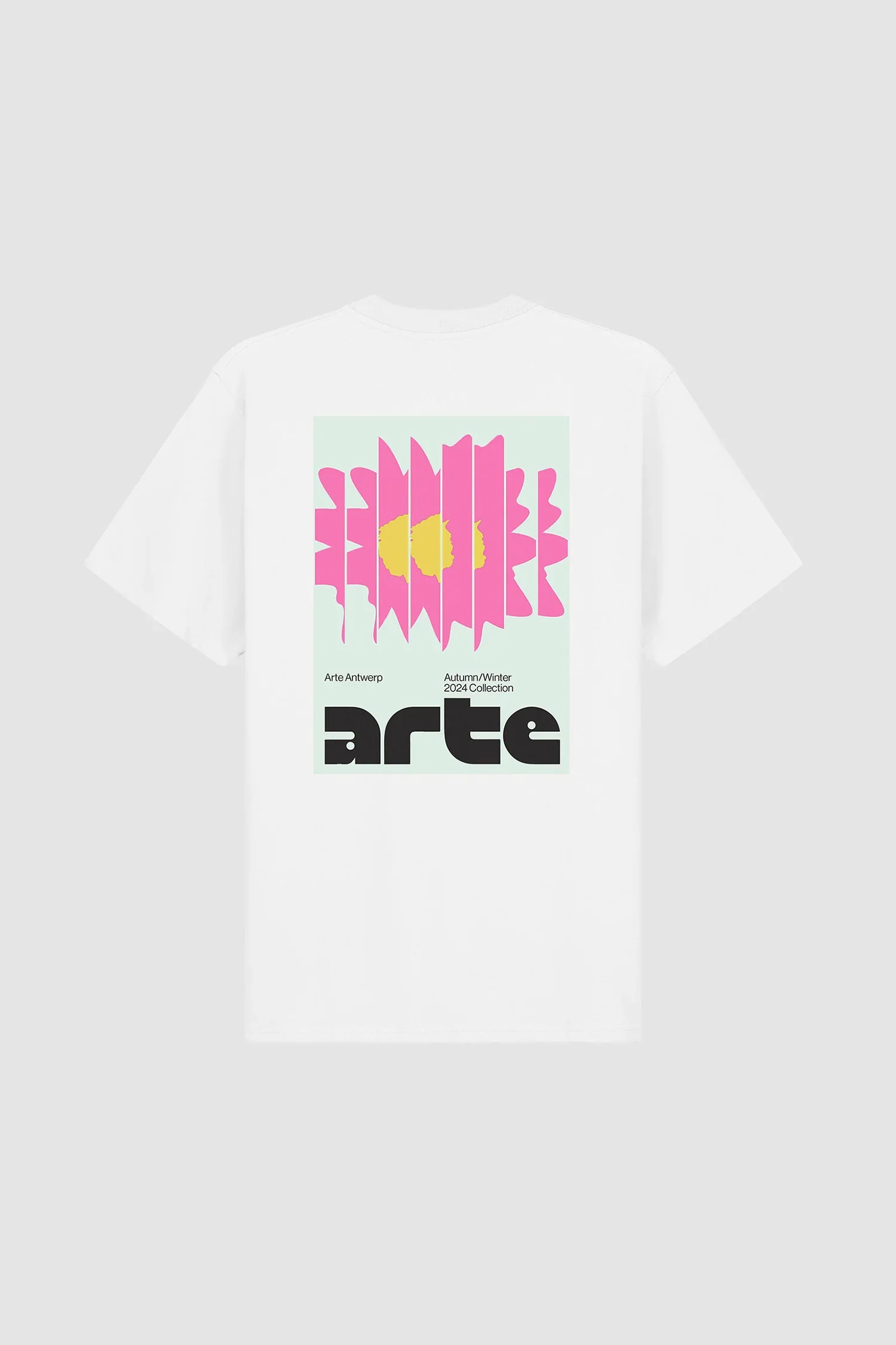T-shirt Flower Poster - Blanc - Image 8