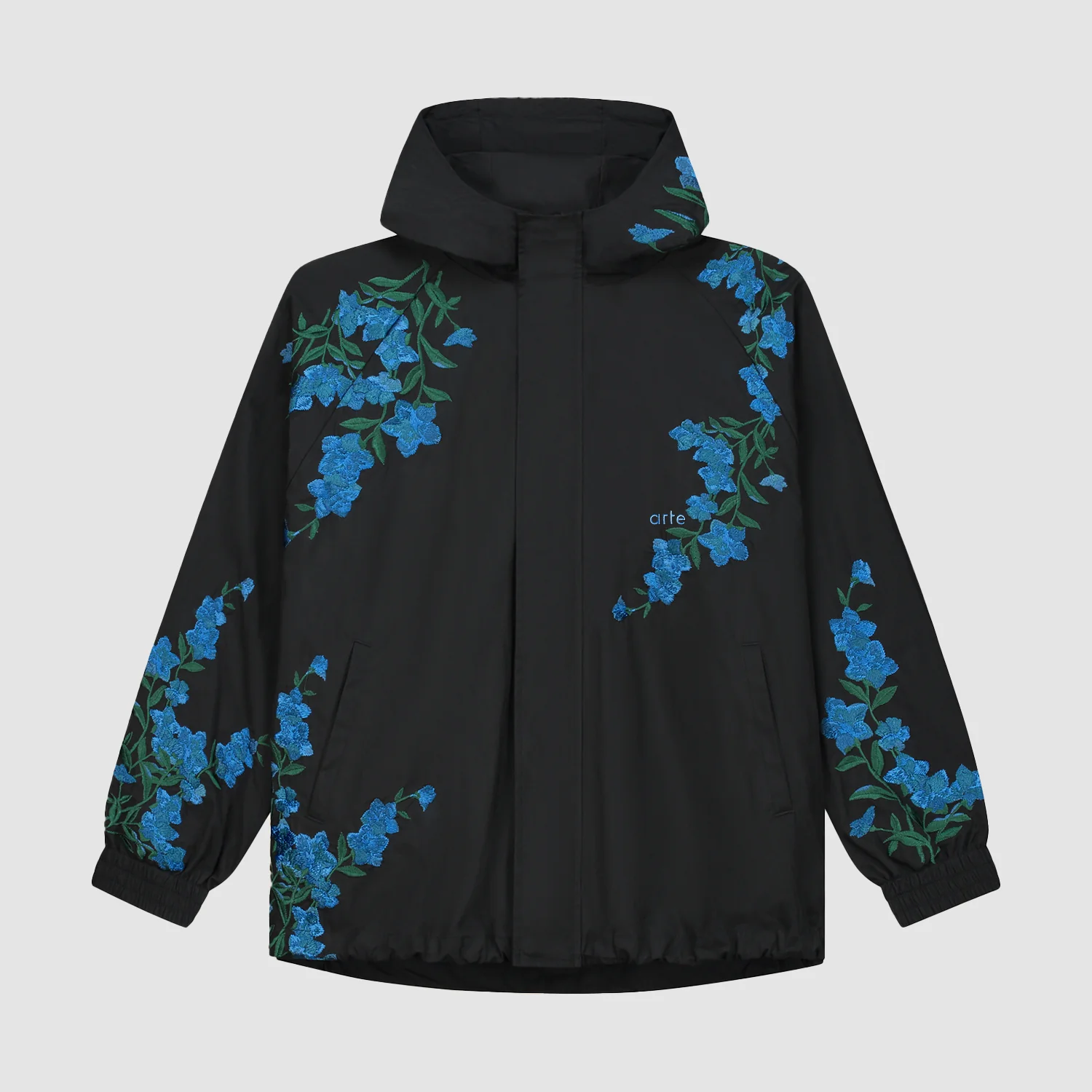 Veste à point de fleur - Noir