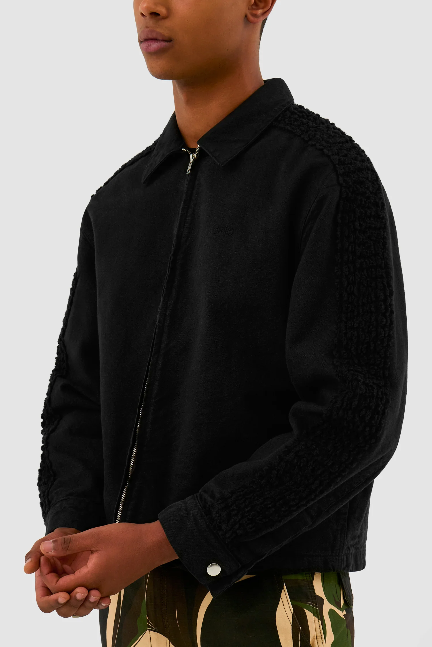Veste Flower Tape - Noir - Image 7