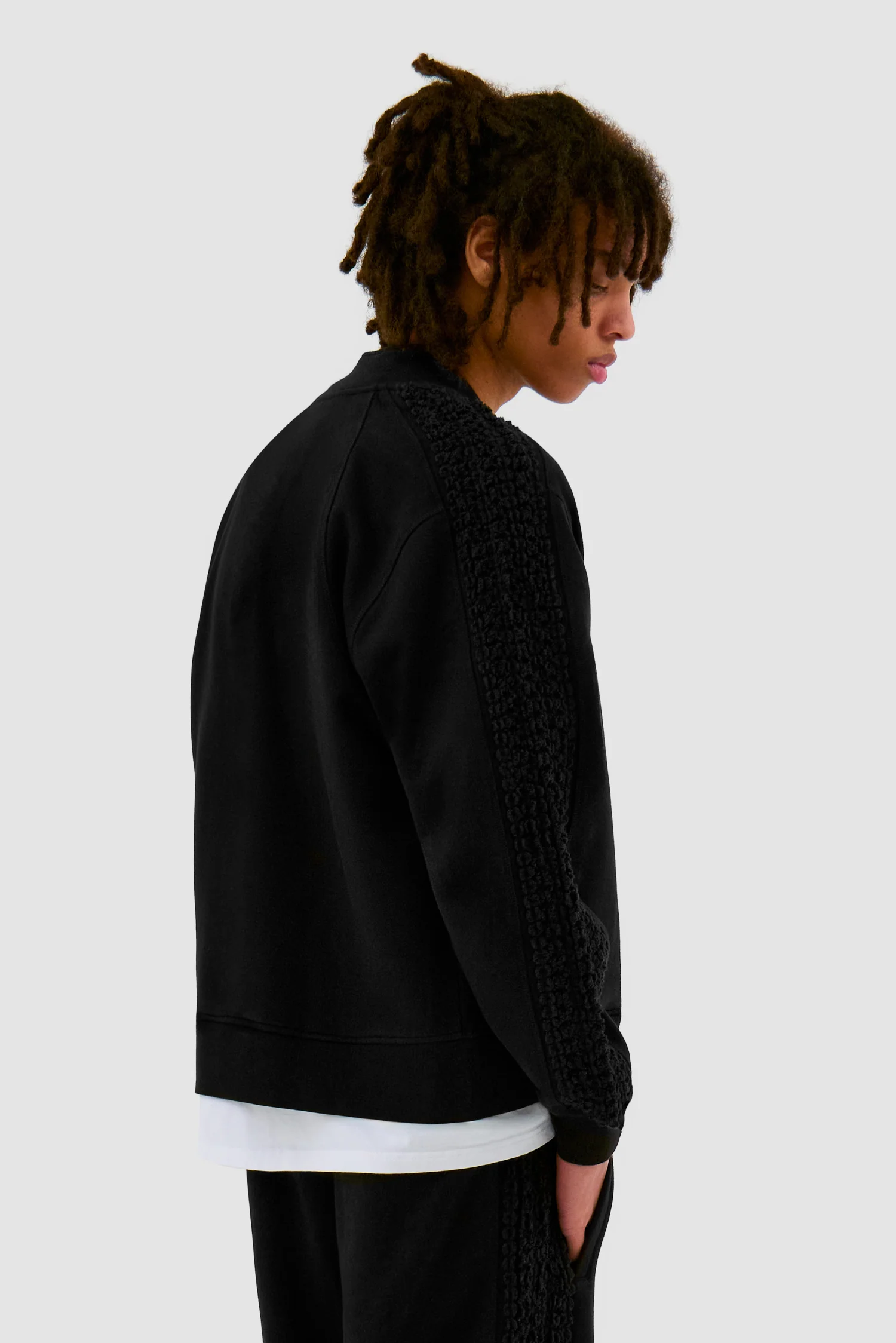 Veste Flower Tape - Noir - Image 3