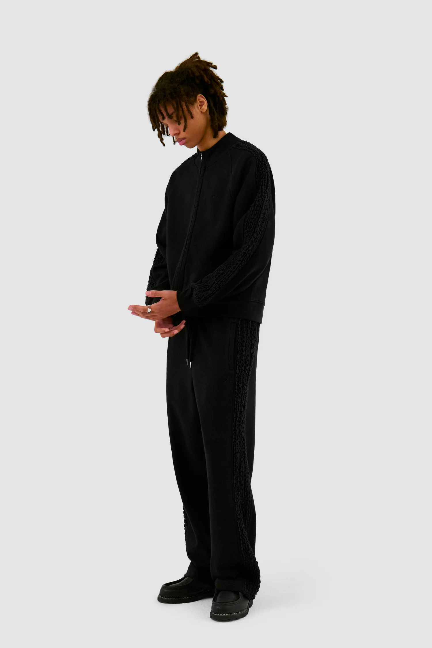 Veste Flower Tape - Noir - Image 4