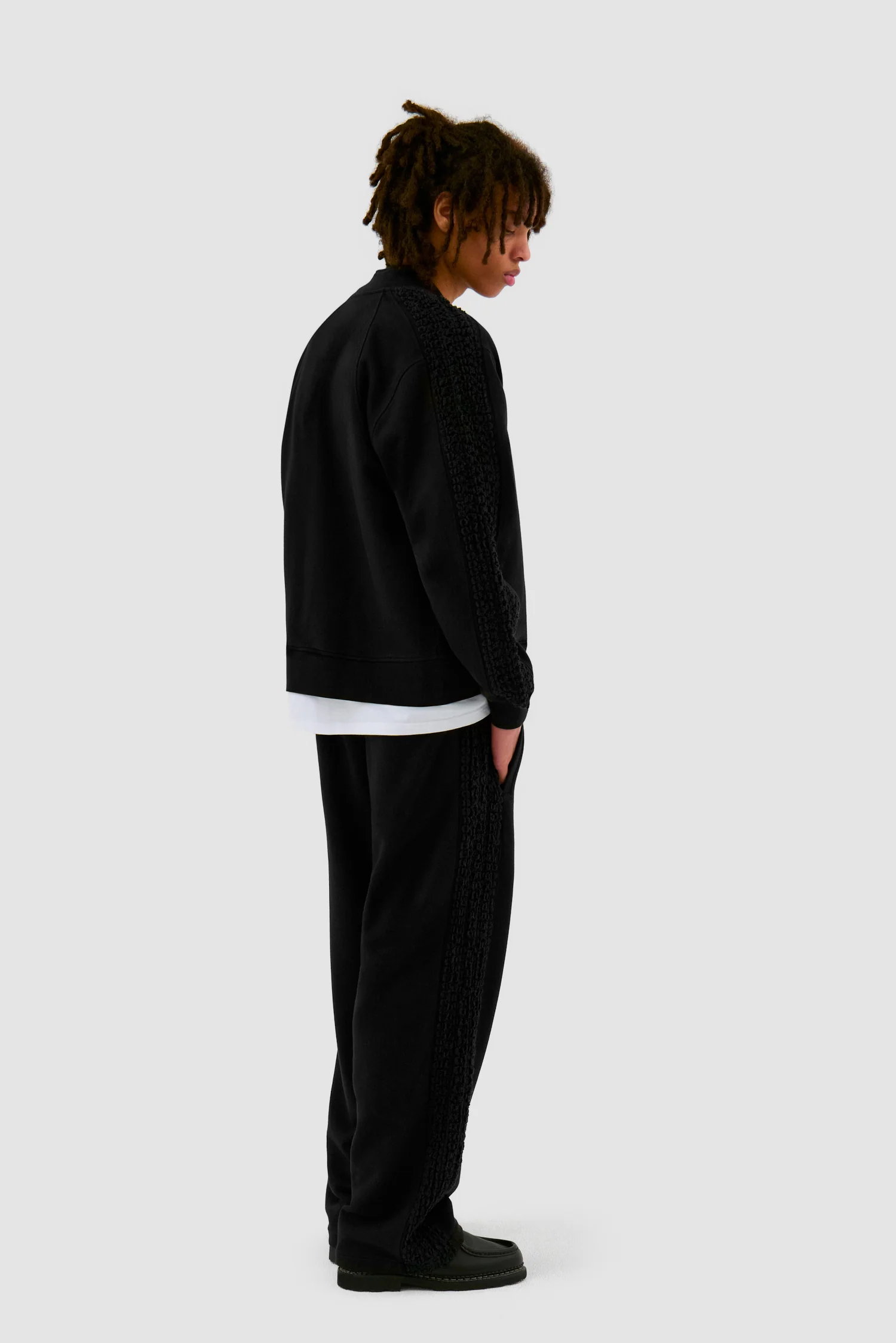 Veste Flower Tape - Noir - Image 6