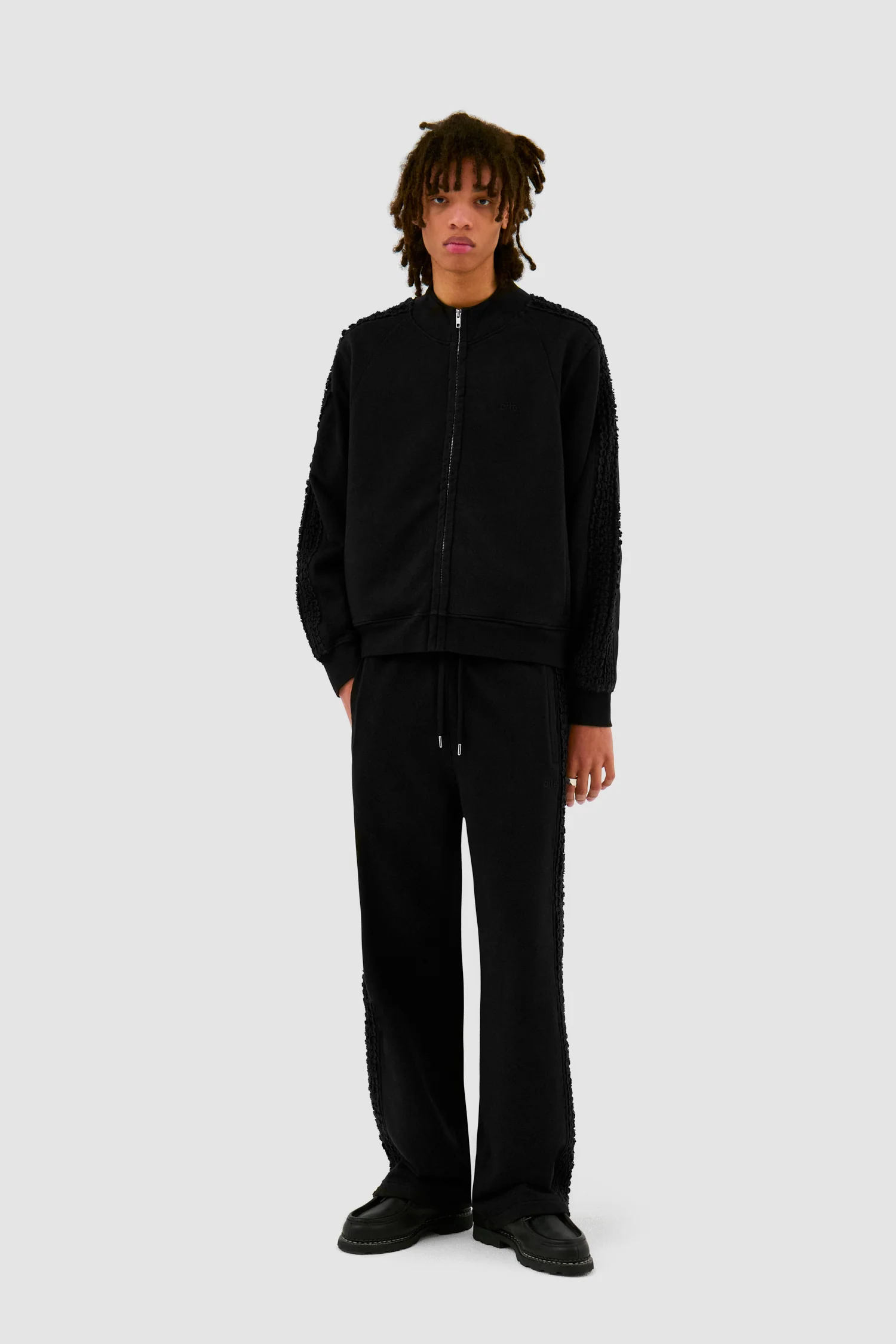 Pantalon Flower Tape - Noir - Image 4
