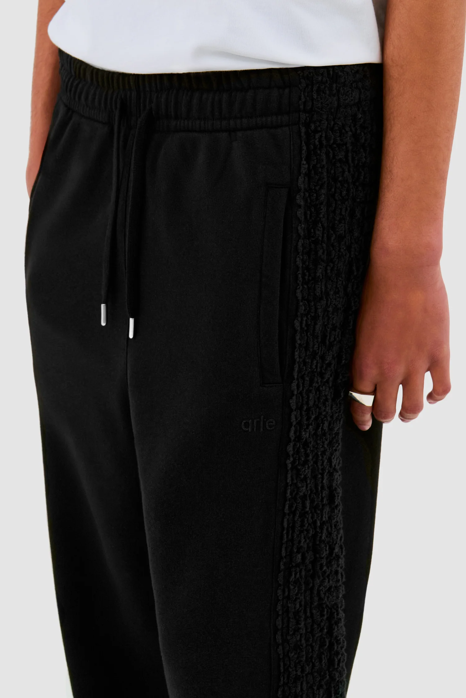 Pantalon Flower Tape - Noir - Image 8