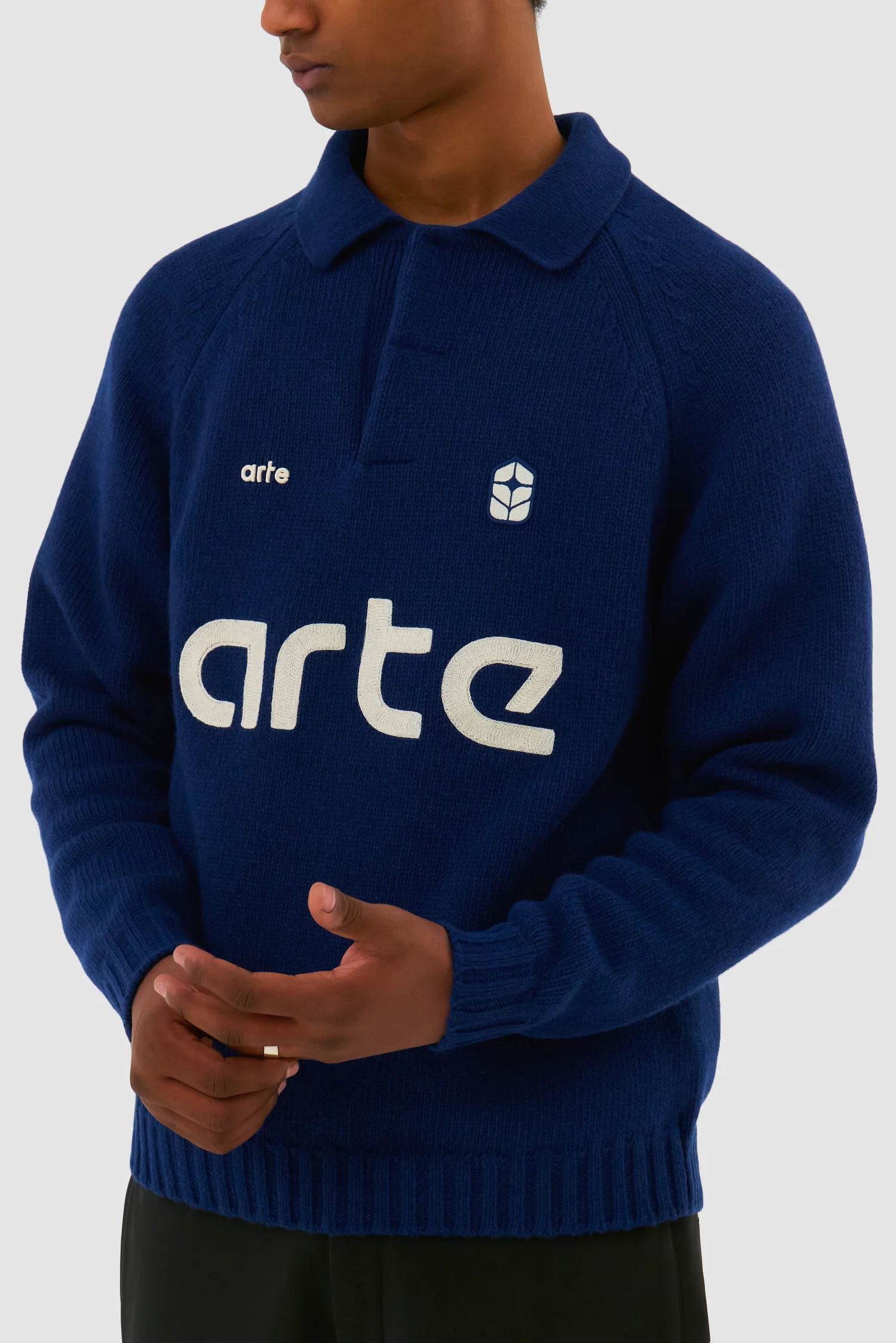 Tricot de football - Marine - Image 6