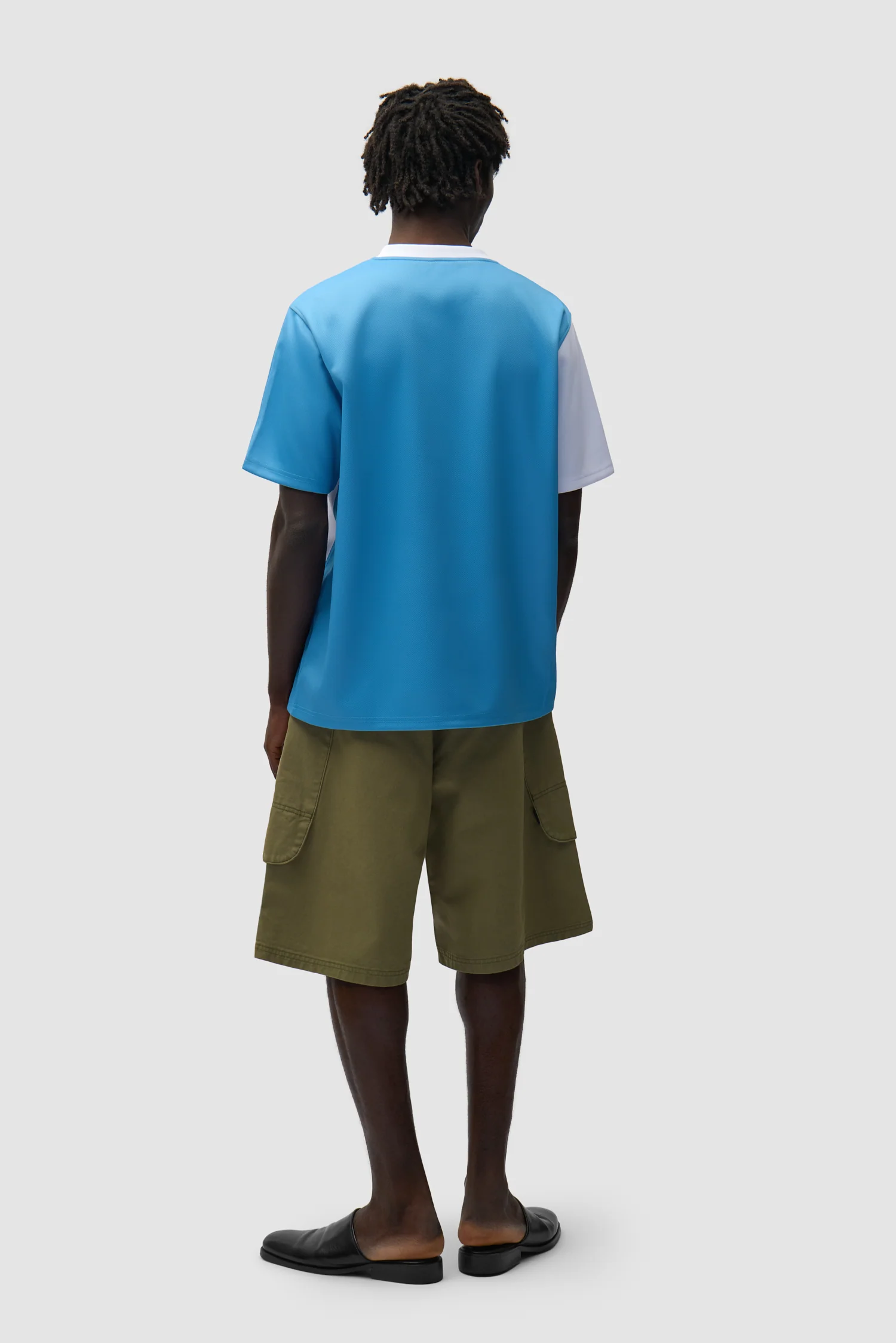 T-shirt de football - Bleu/Blanc - Image 6