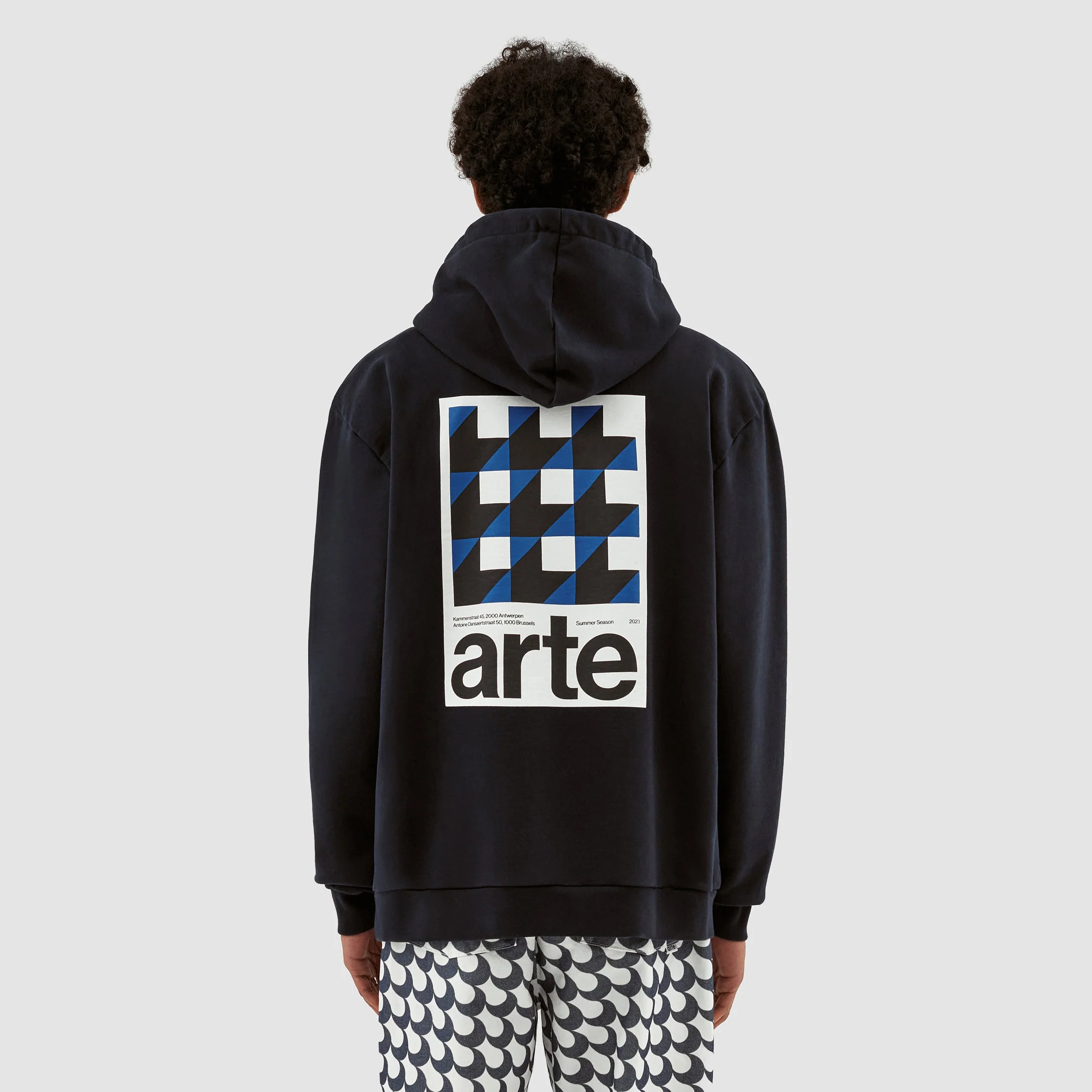 Hannes Back Print - Noir