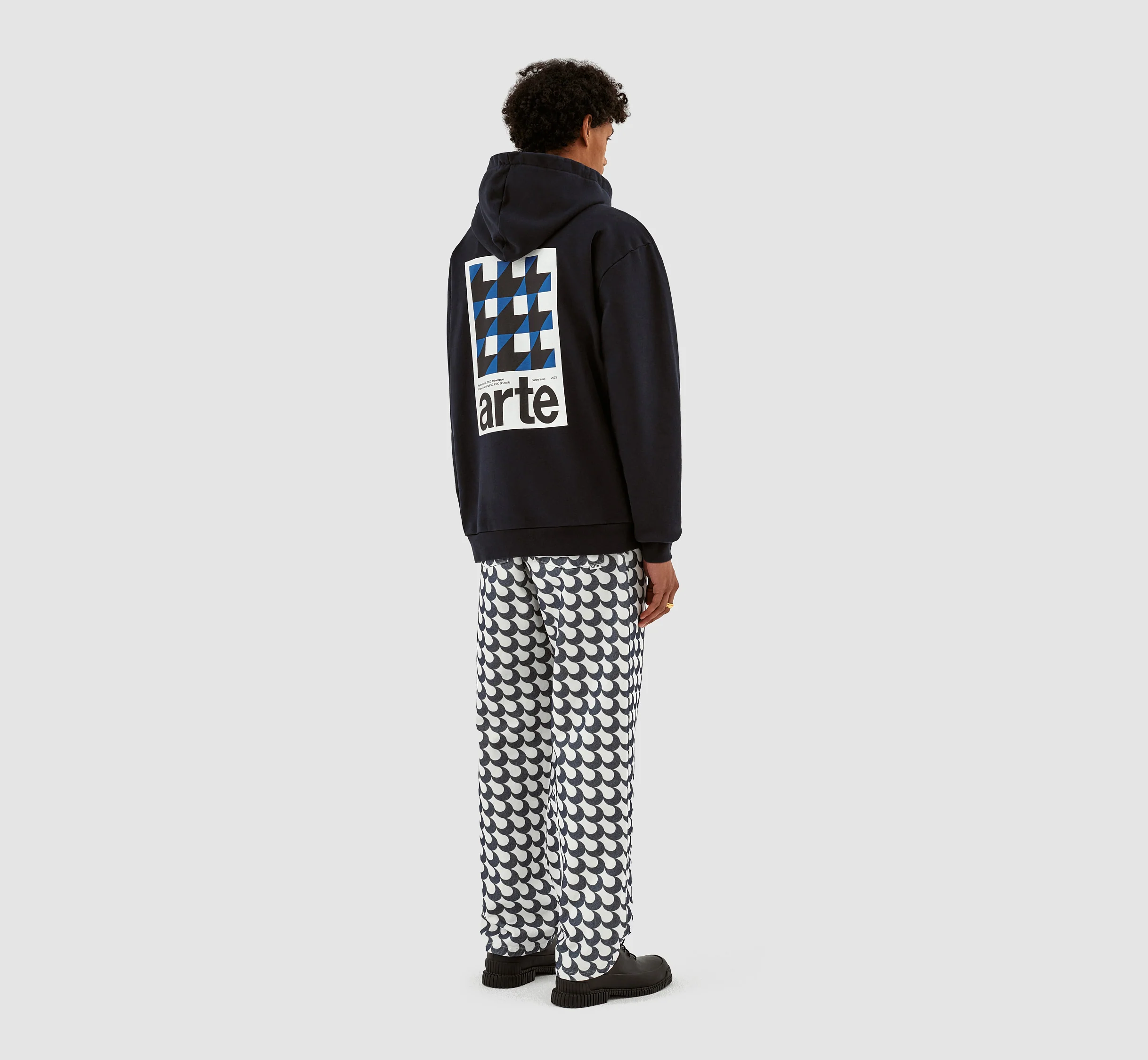 Hannes Back Print - Noir - Image 5