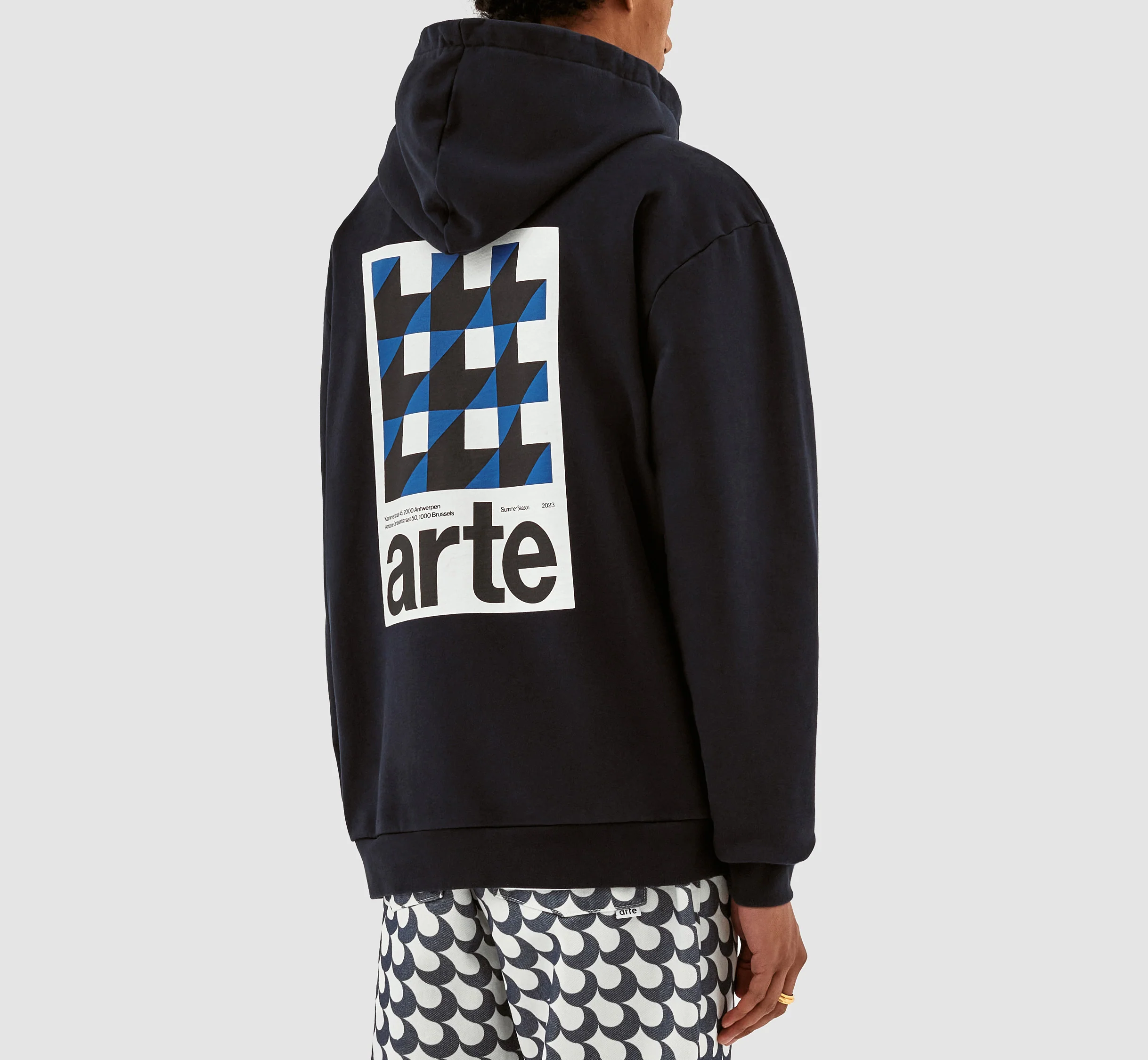 Hannes Back Print - Noir - Image 7