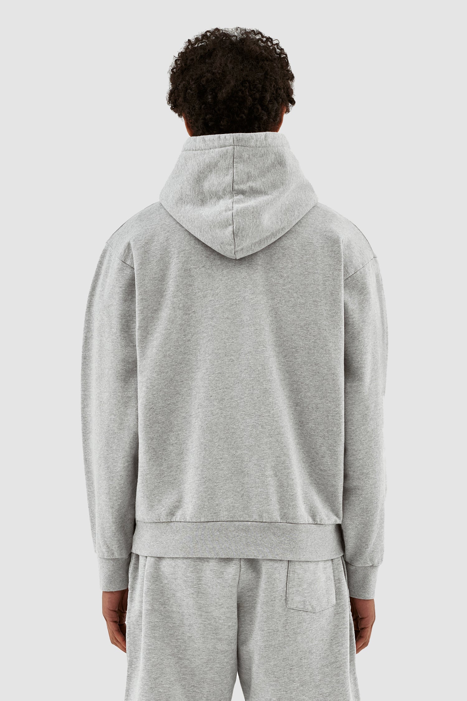 Hannes SS23 Logo Hoodie - Gris - Image 3