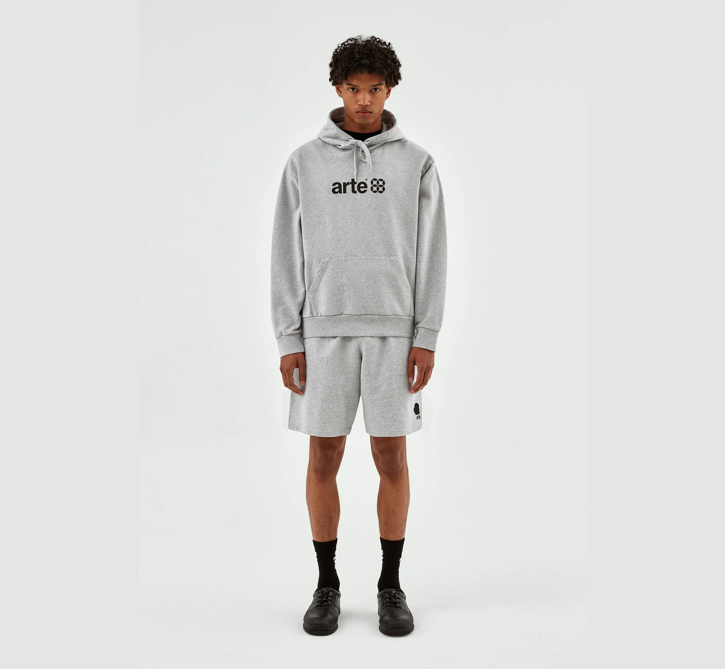 Hannes SS23 Logo Hoodie - Gris - Image 4