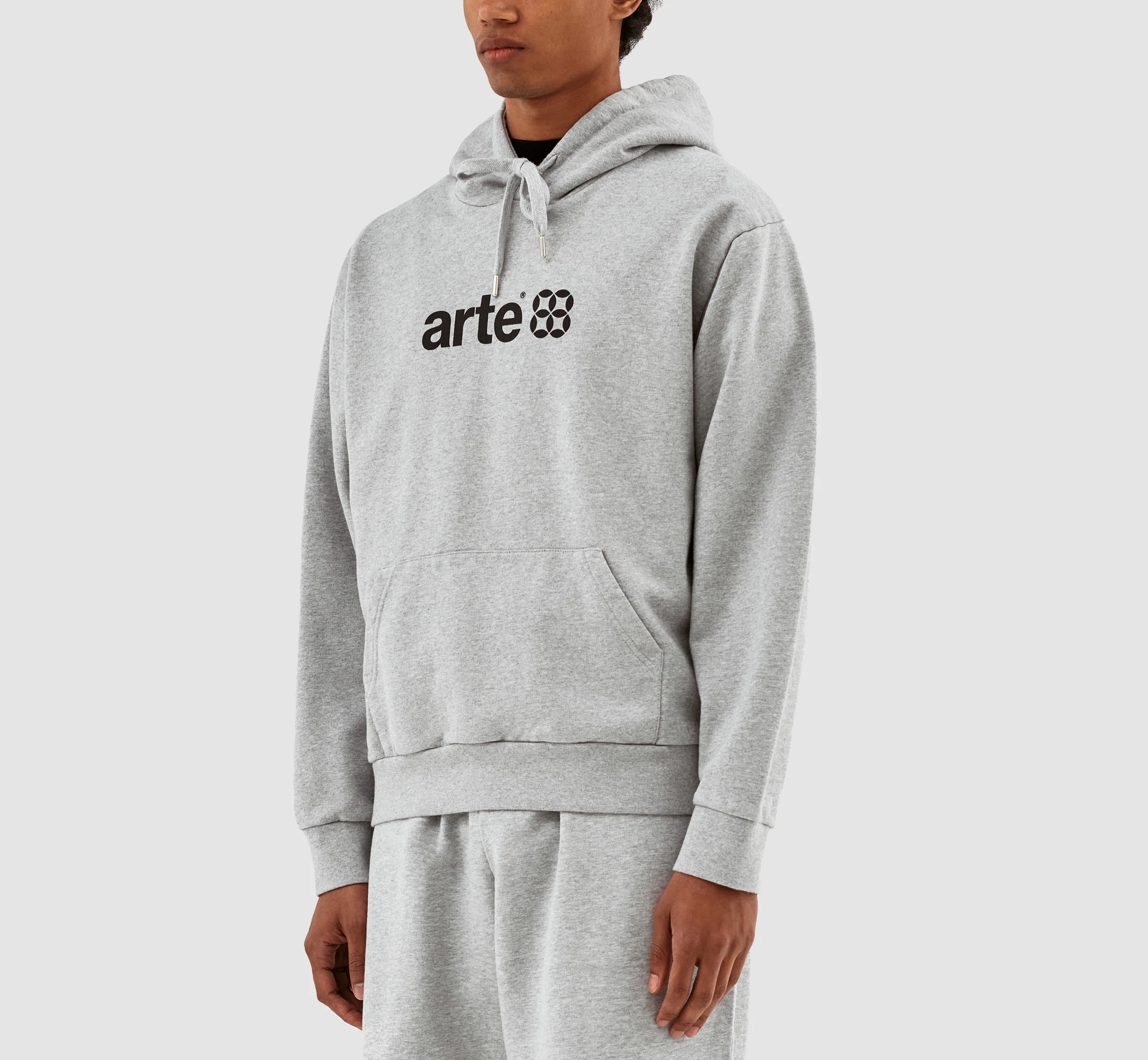 Hannes SS23 Logo Hoodie - Gris - Image 7