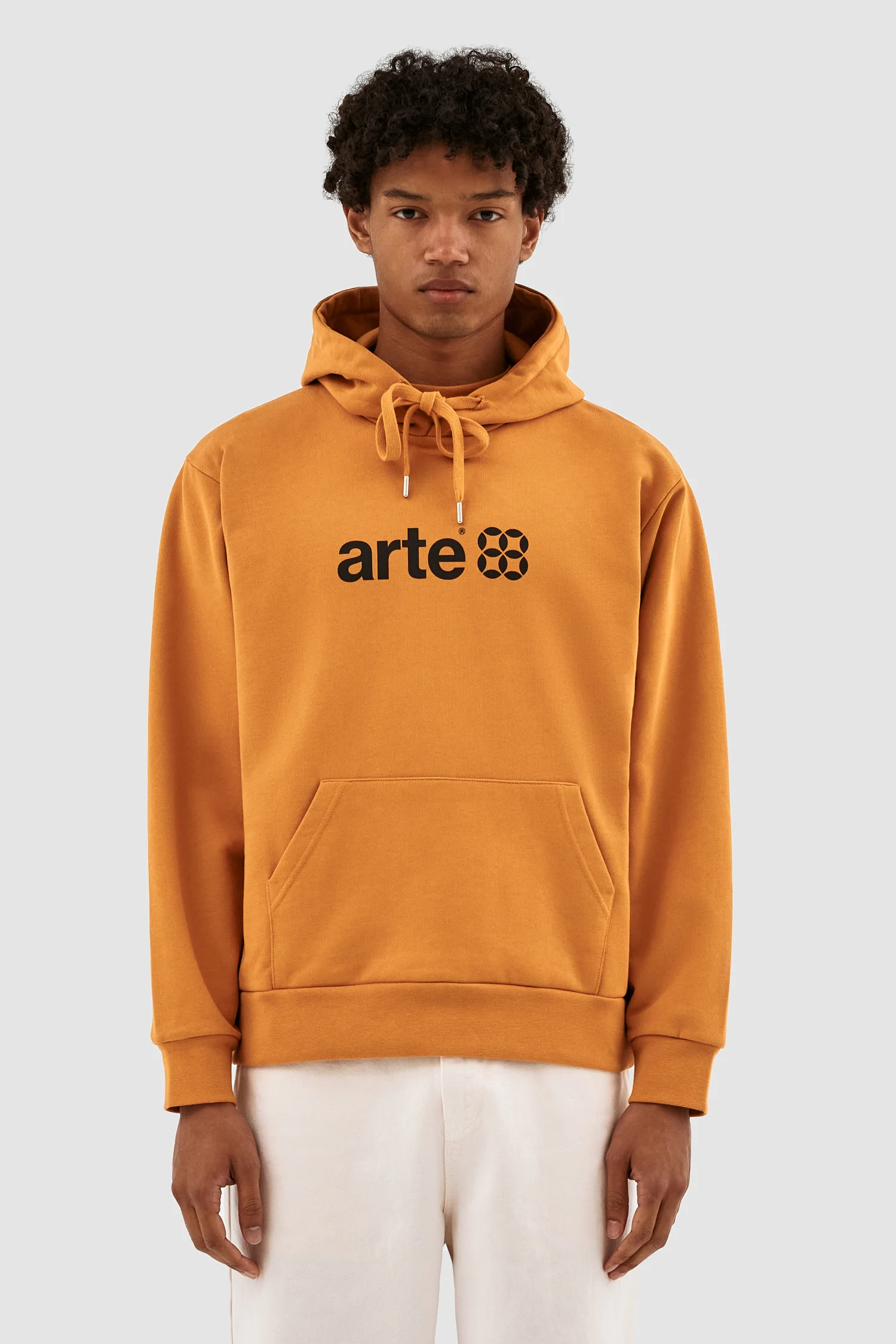 Hannes SS23 Logo Hoodie - Inca Gold - Image 2