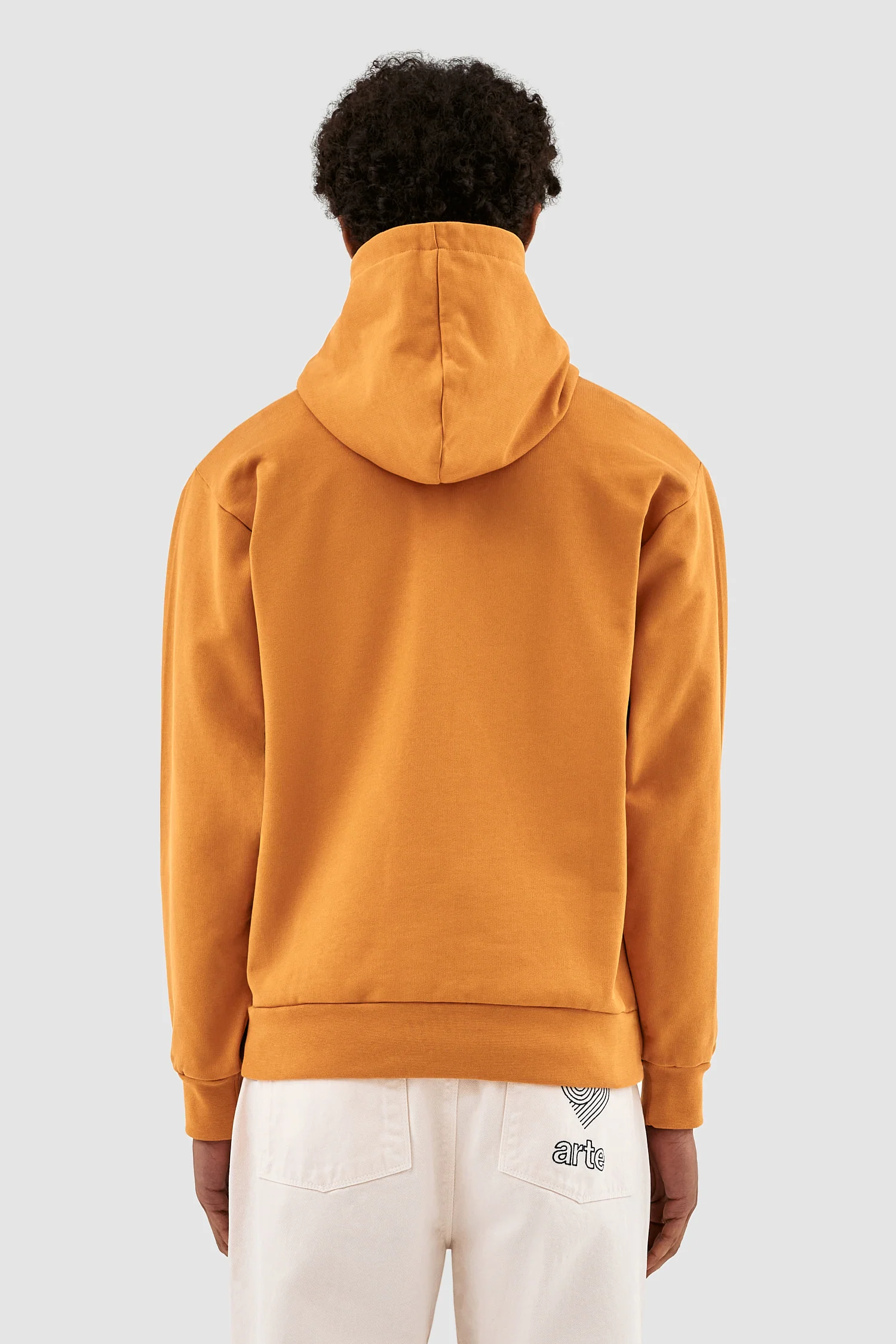 Hannes SS23 Logo Hoodie - Inca Gold - Image 3