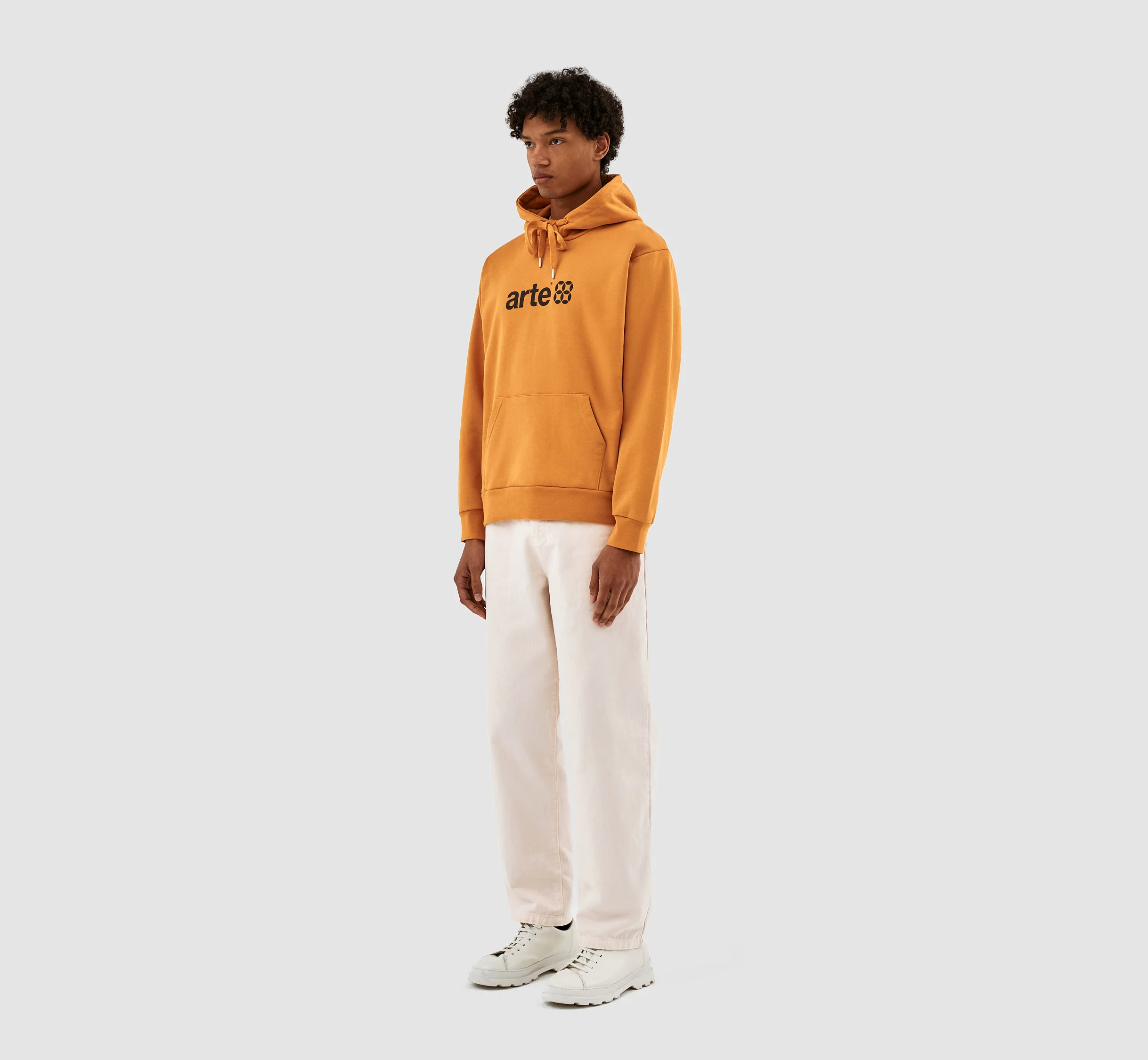 Hannes SS23 Logo Hoodie - Inca Gold - Image 5