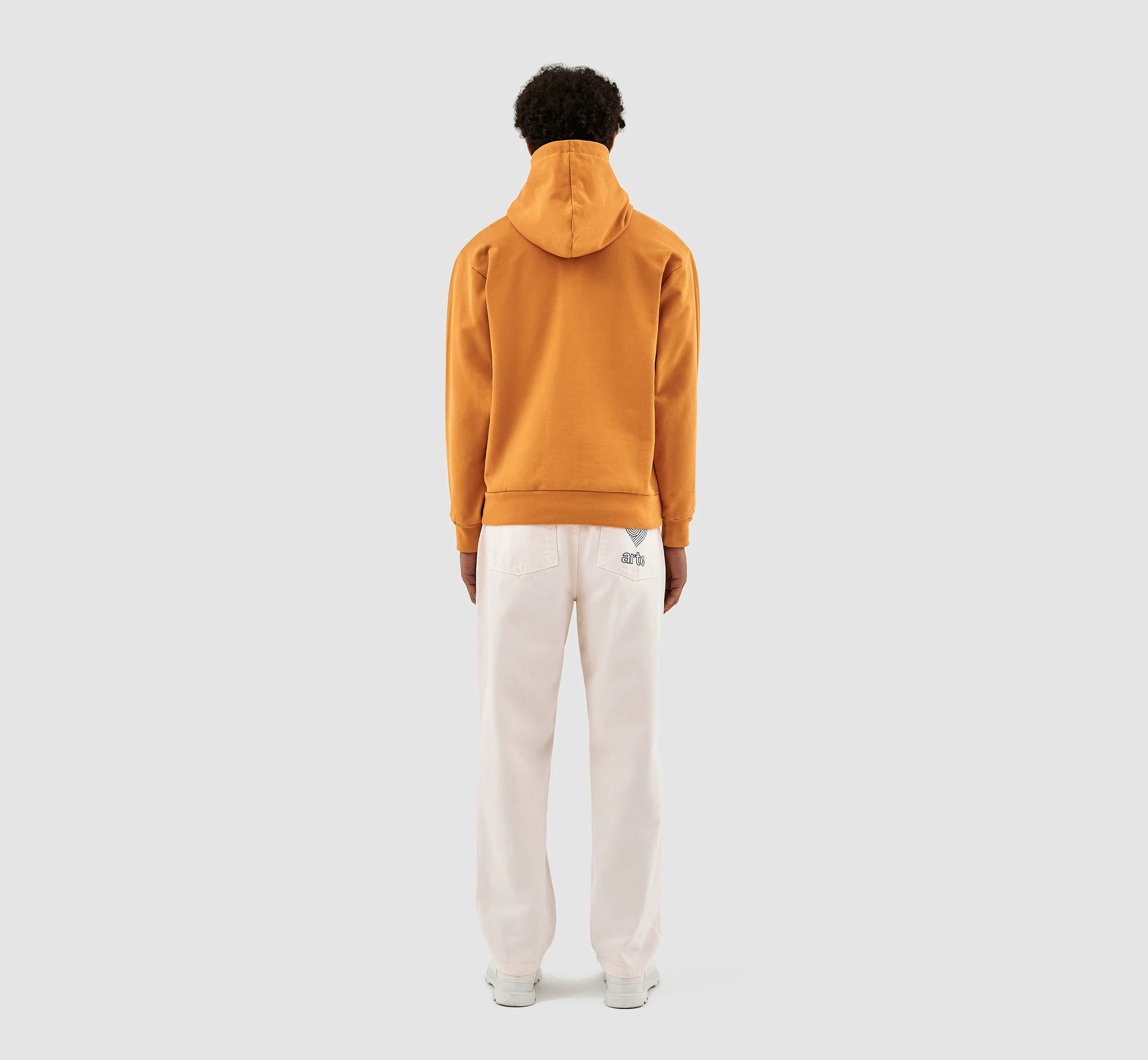 Hannes SS23 Logo Hoodie - Inca Gold - Image 6
