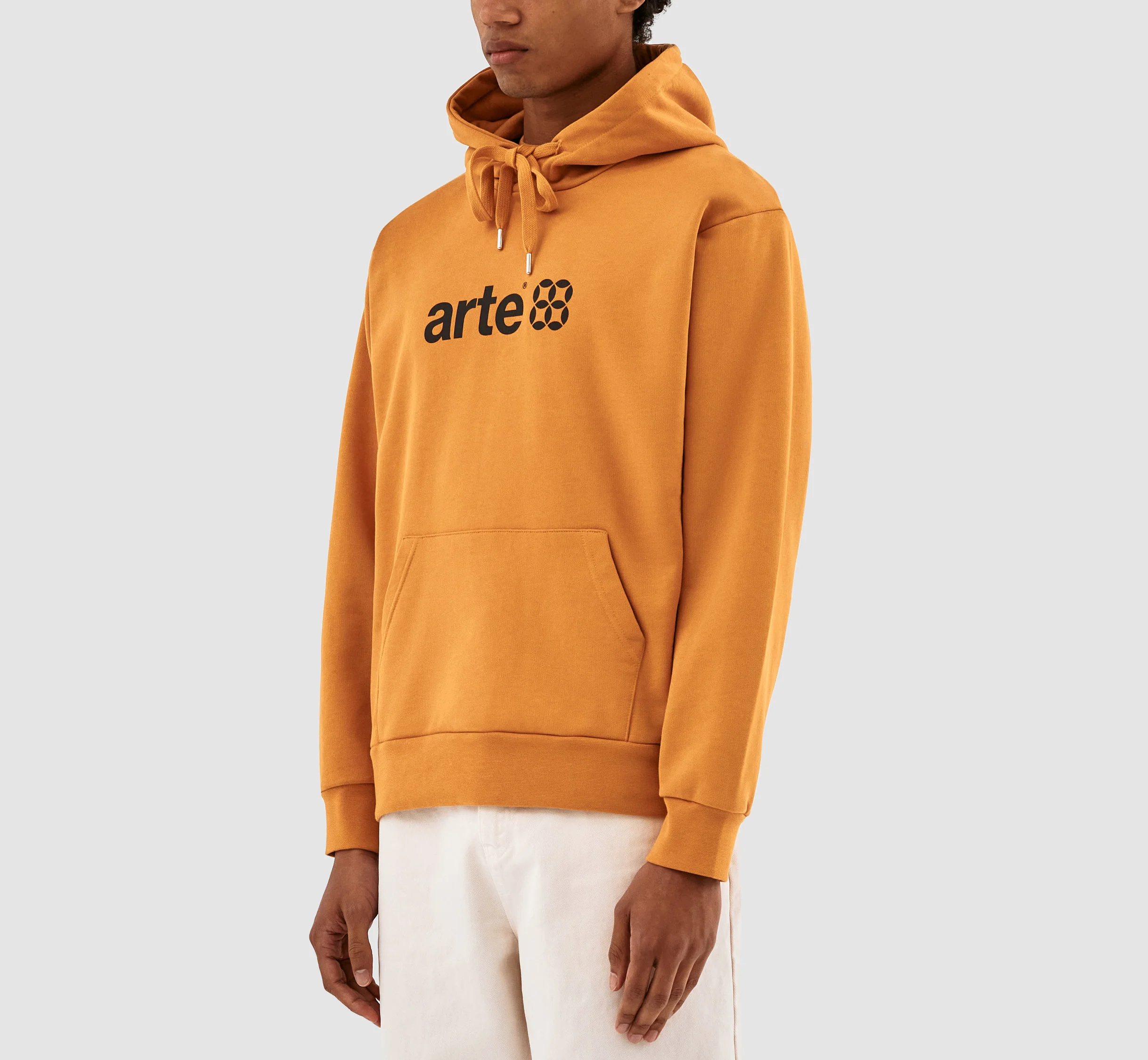 Hannes SS23 Logo Hoodie - Inca Gold - Image 7
