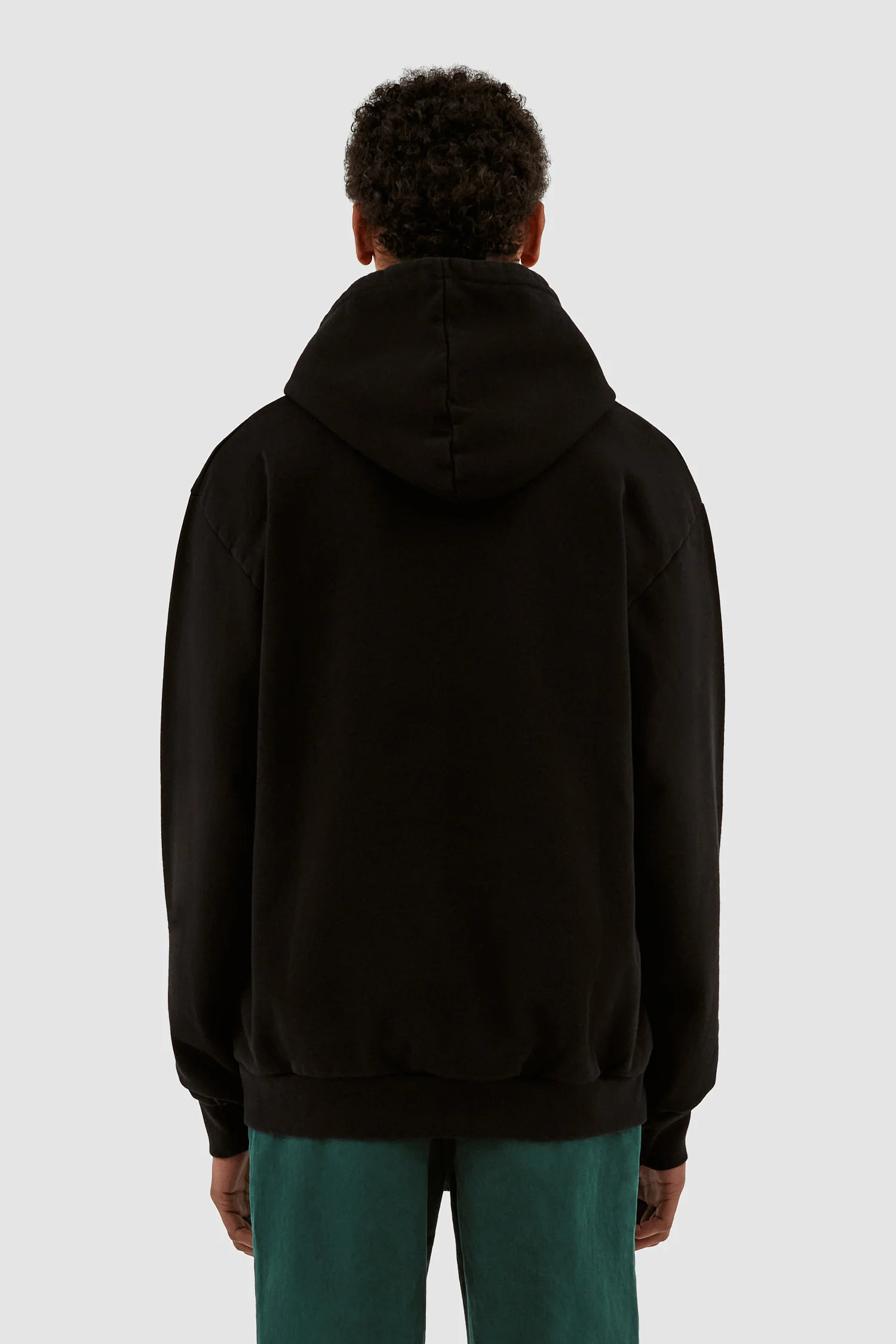 Sweat à capuche graphique Harmon - Noir - Image 3