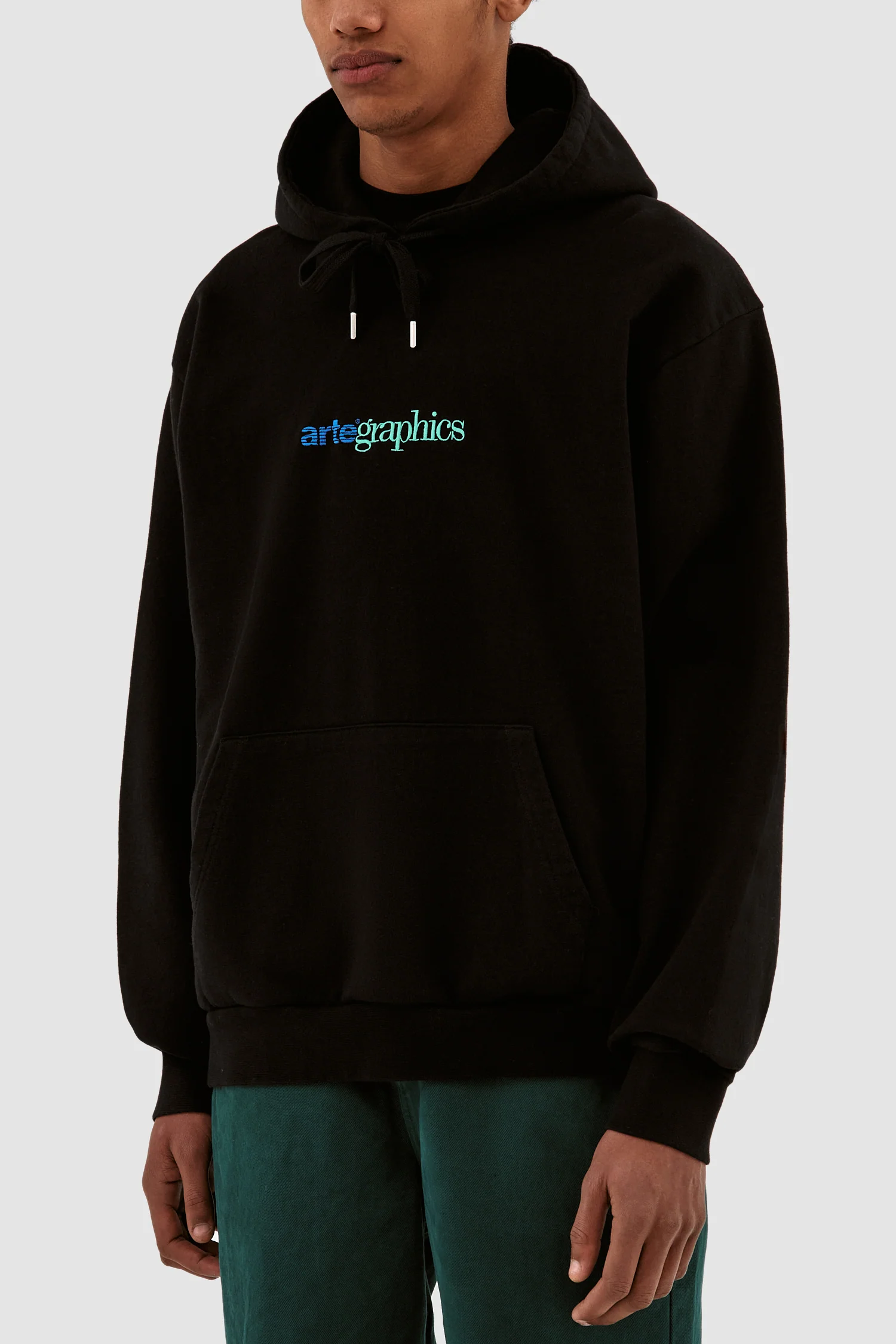 Sweat à capuche graphique Harmon - Noir - Image 7