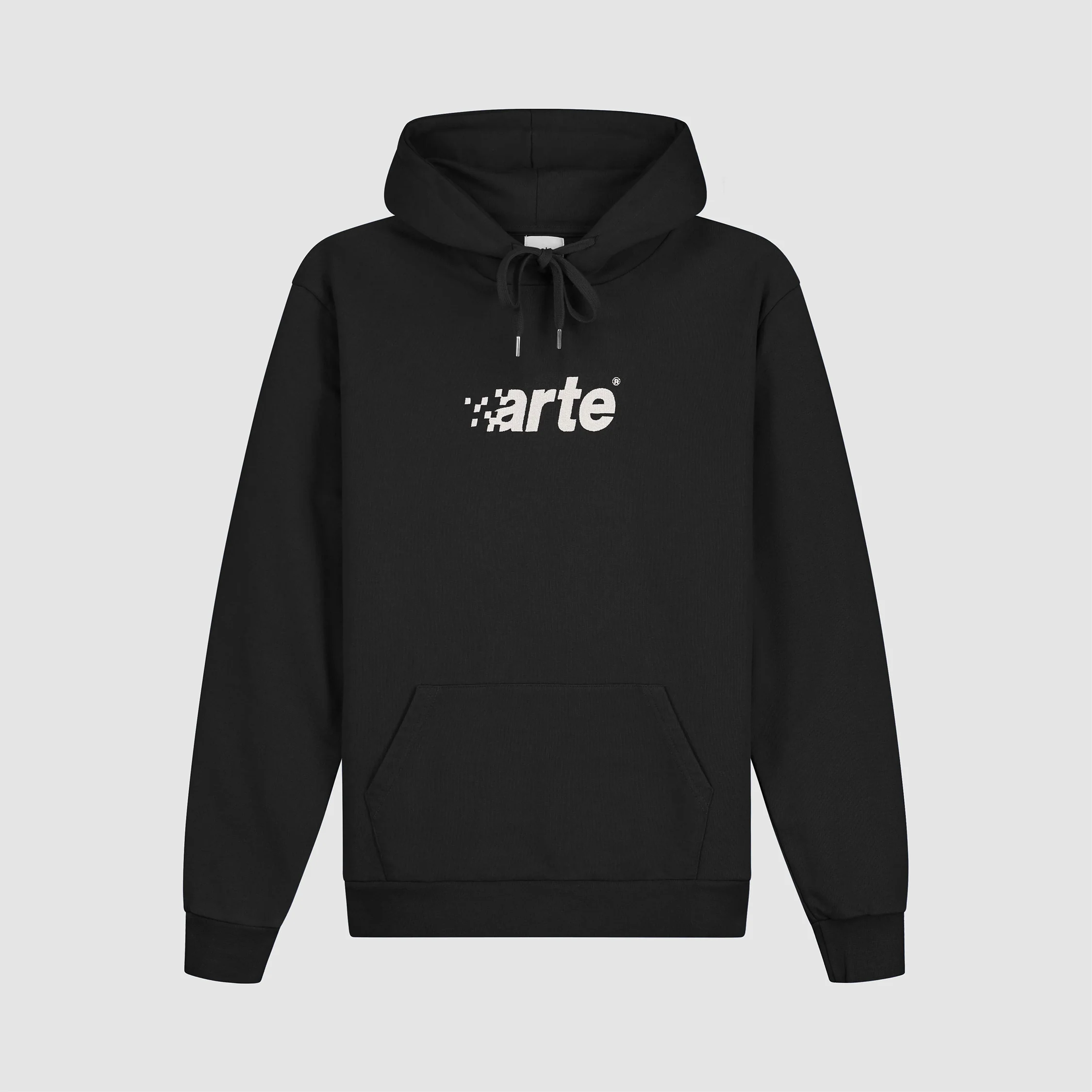 Sweat à capuche Harmon Pixel Logo - Noir