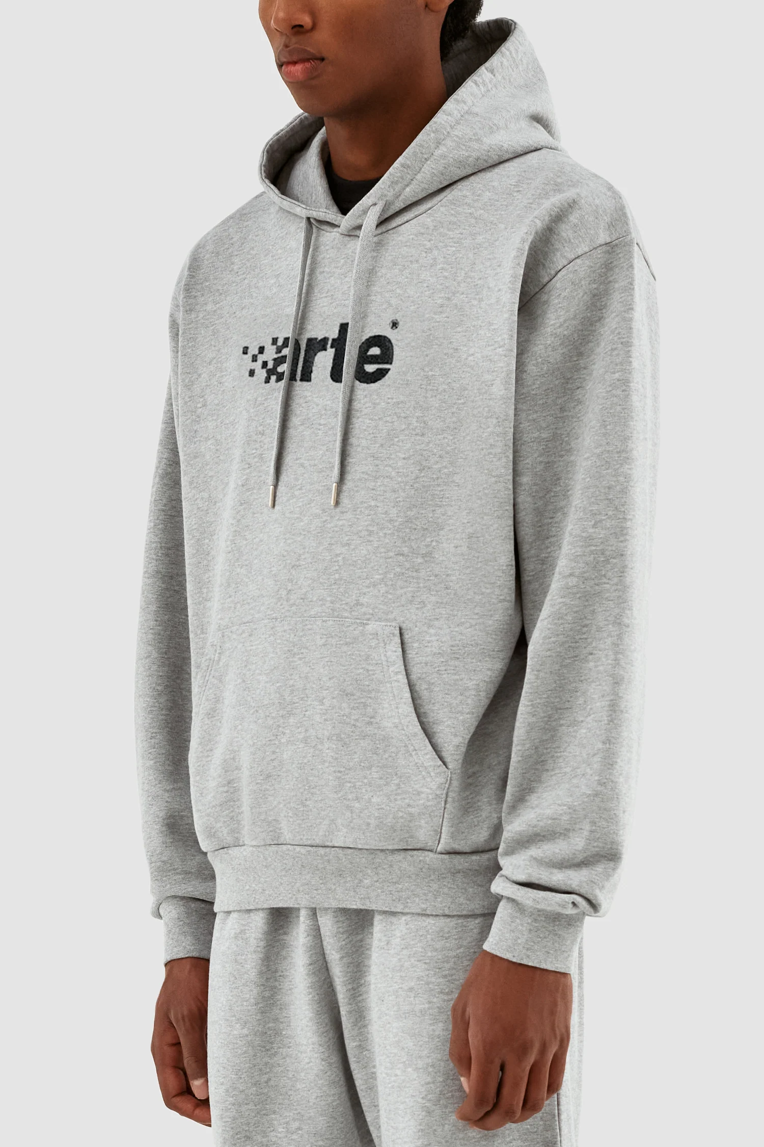 Sweat à capuche Harmon Pixel Logo - Gris - Image 7