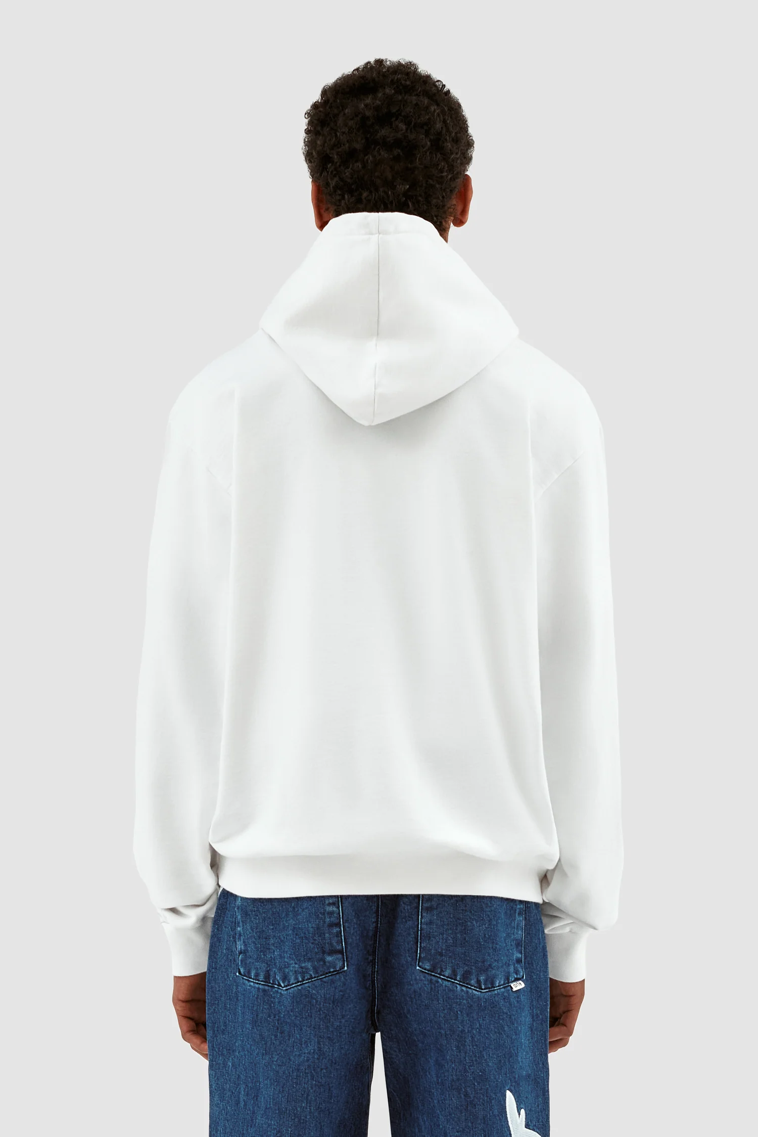 Sweat à capuche Harmon Pixel Logo - Blanc - Image 3