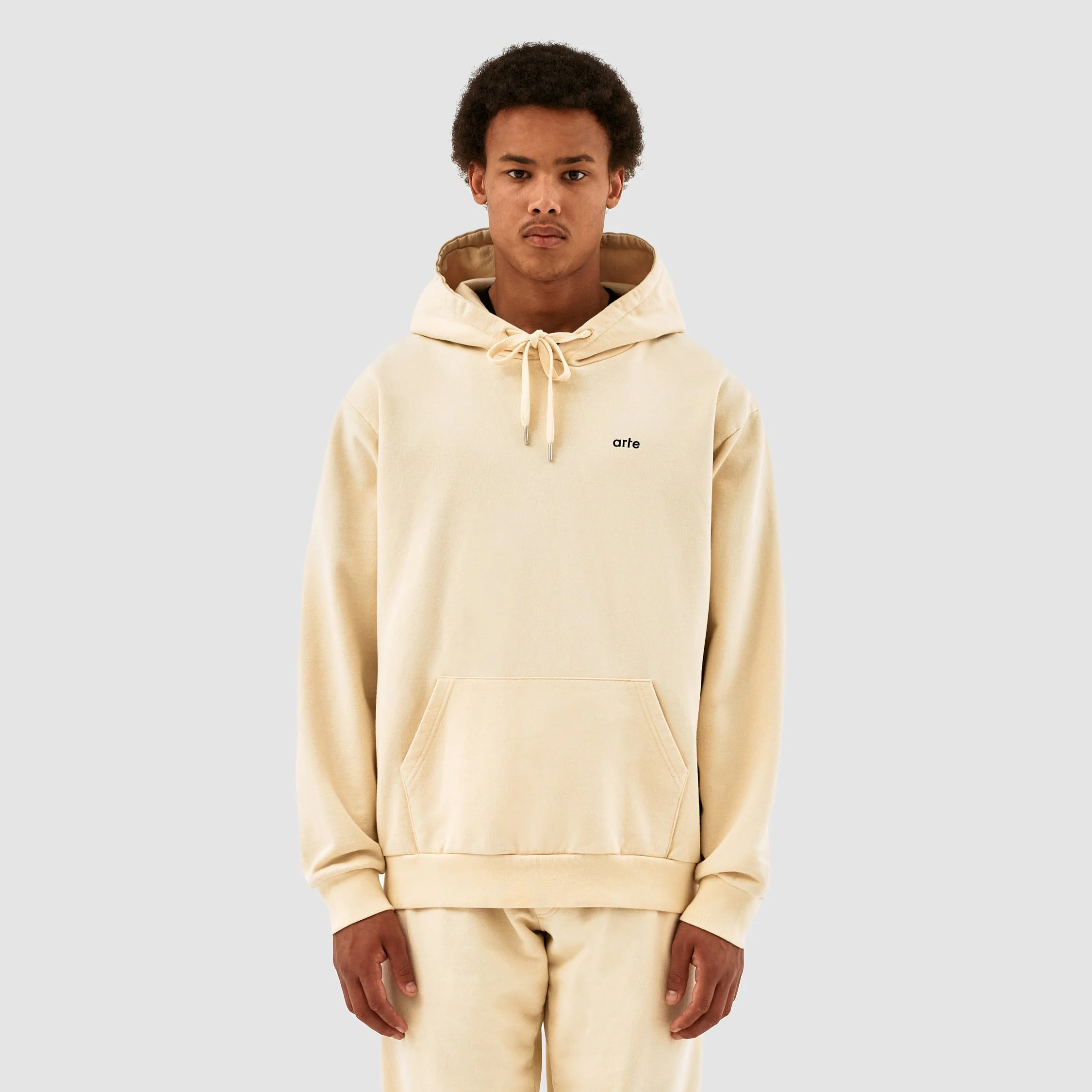 Sweat à capuche Harris - Crème