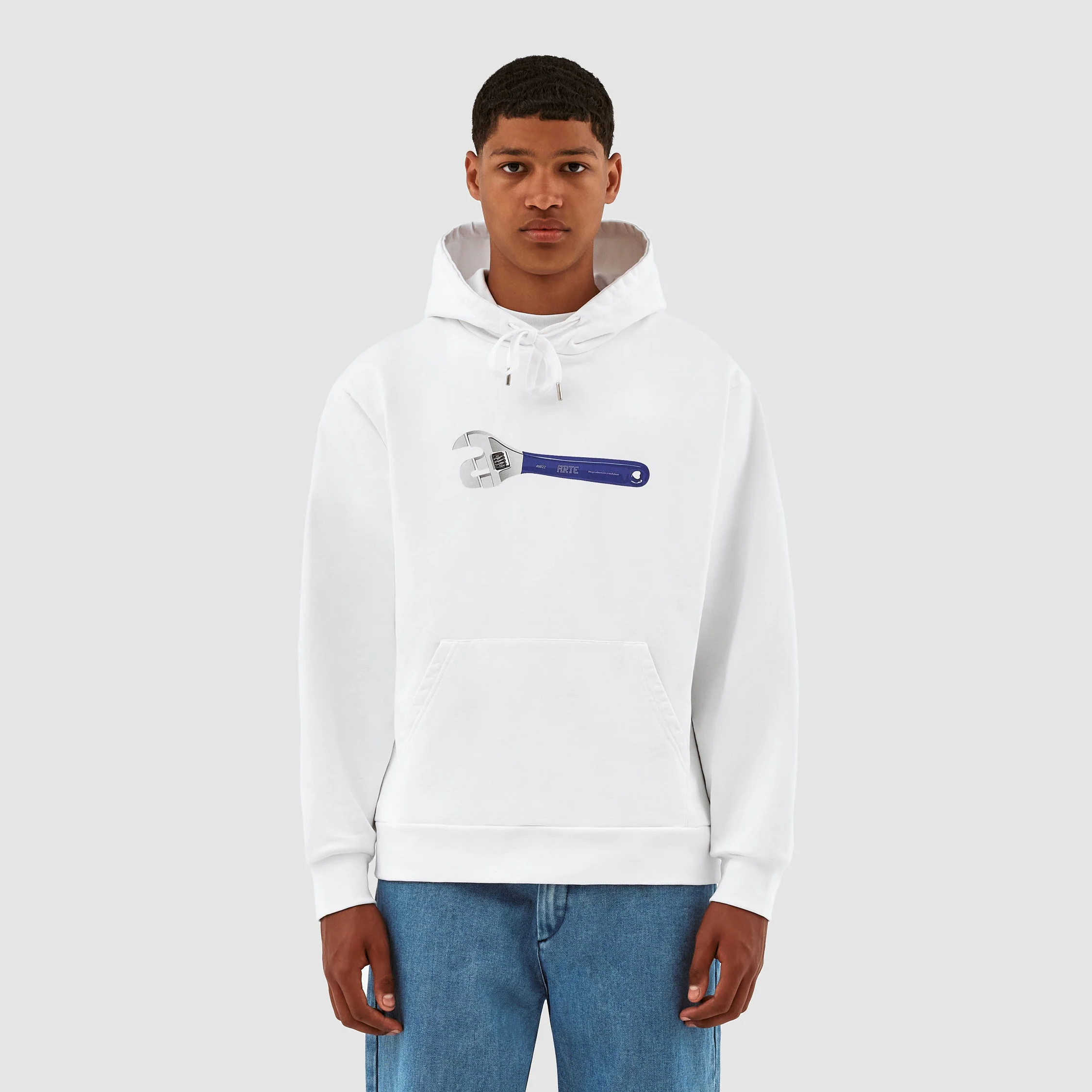Sweat à capuche Harris Tool - Blanc