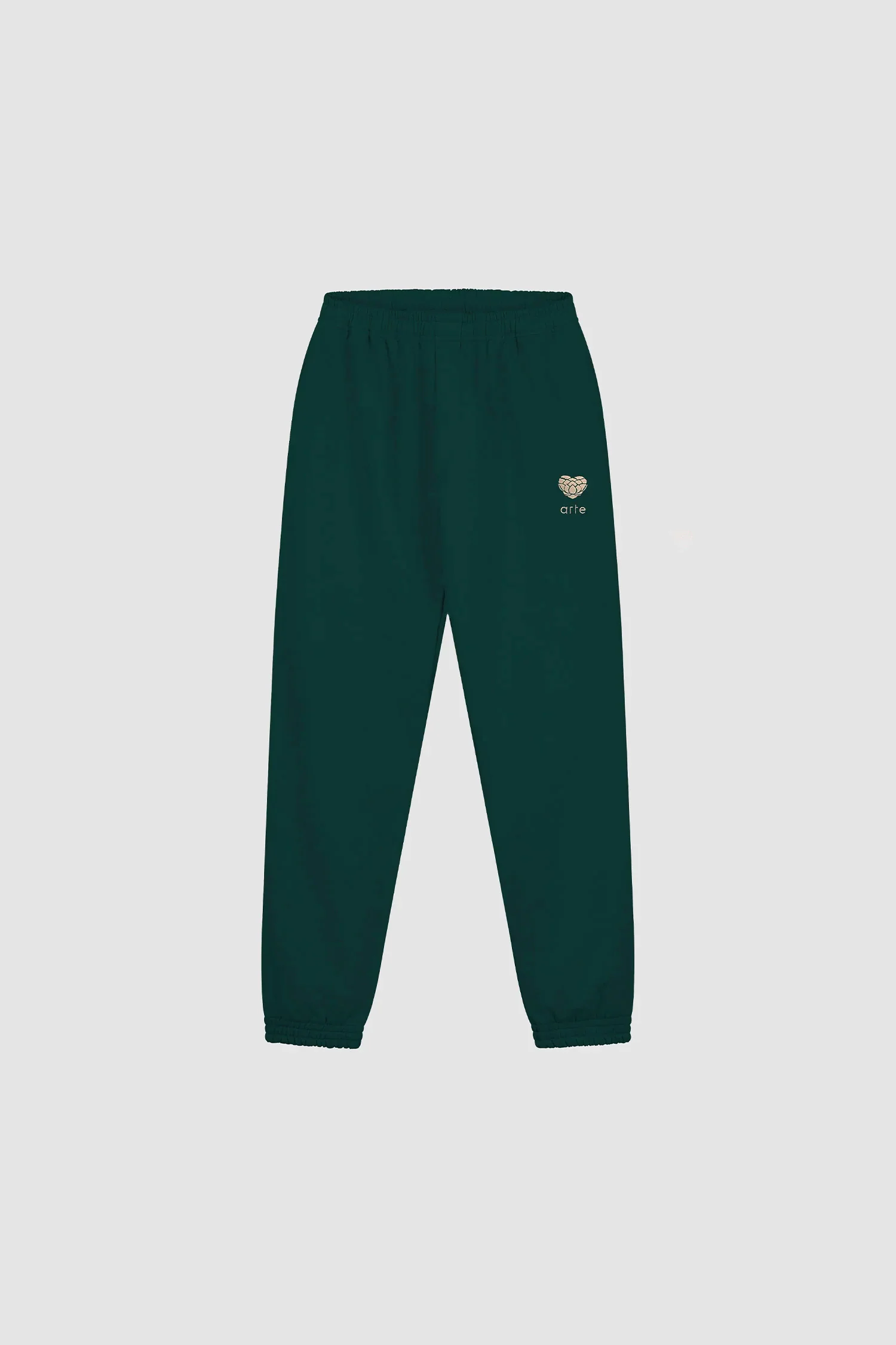 Pantalon de survêtement Heart Flower - Vert - Image 9