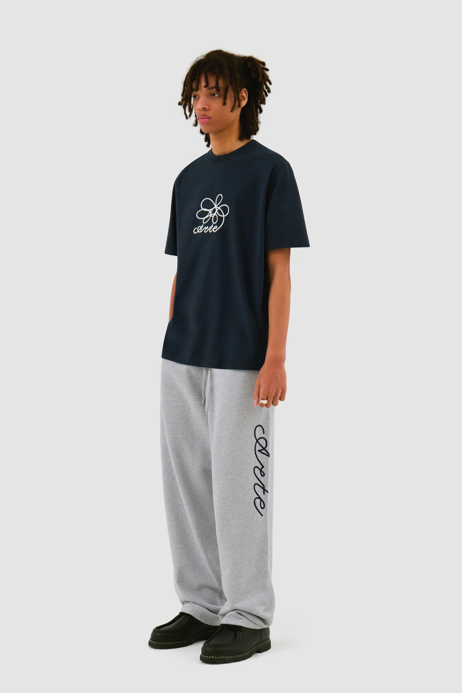 Pantalon à logo Script - Gris - Image 5