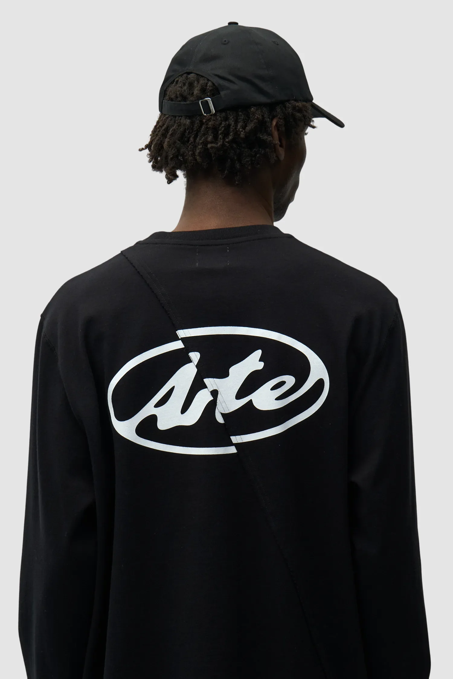 Casquette avec logo en forme de cœur - Noir - Image 4