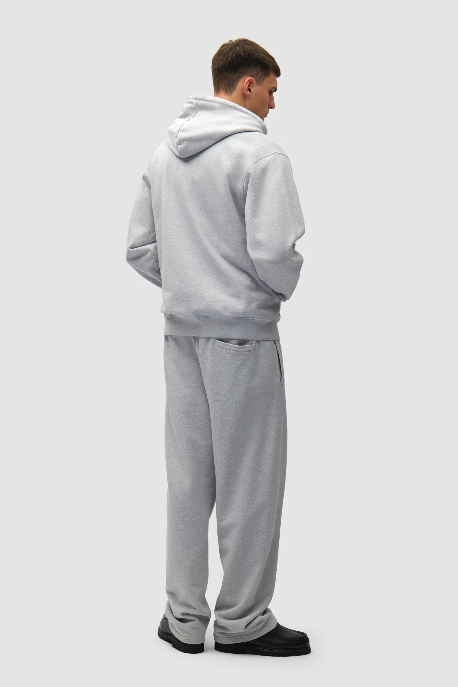 Sweat à capuche avec logo cœur - Gris - Image 6