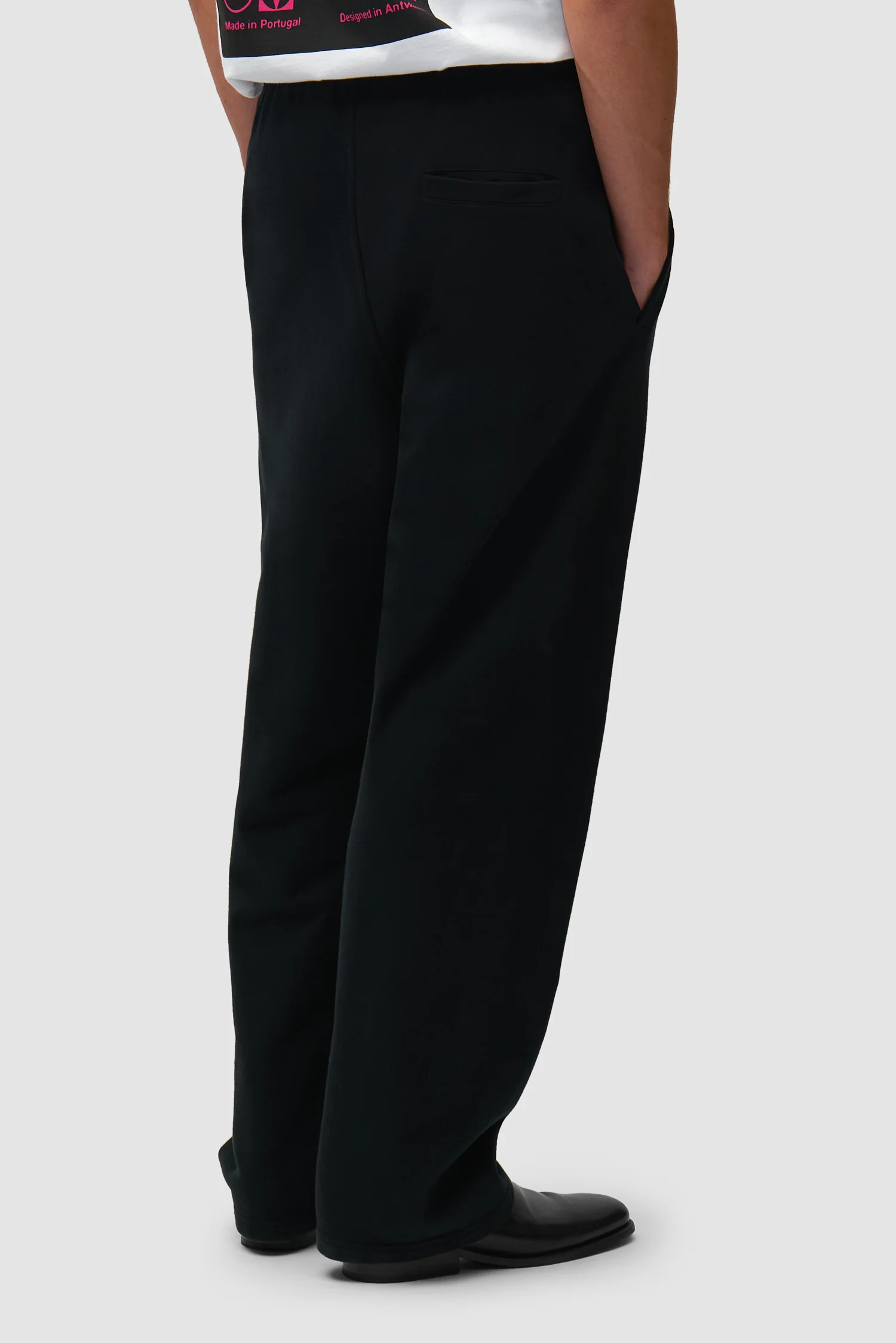 Pantalon de survêtement avec logo en forme de cœur - Noir - Image 4