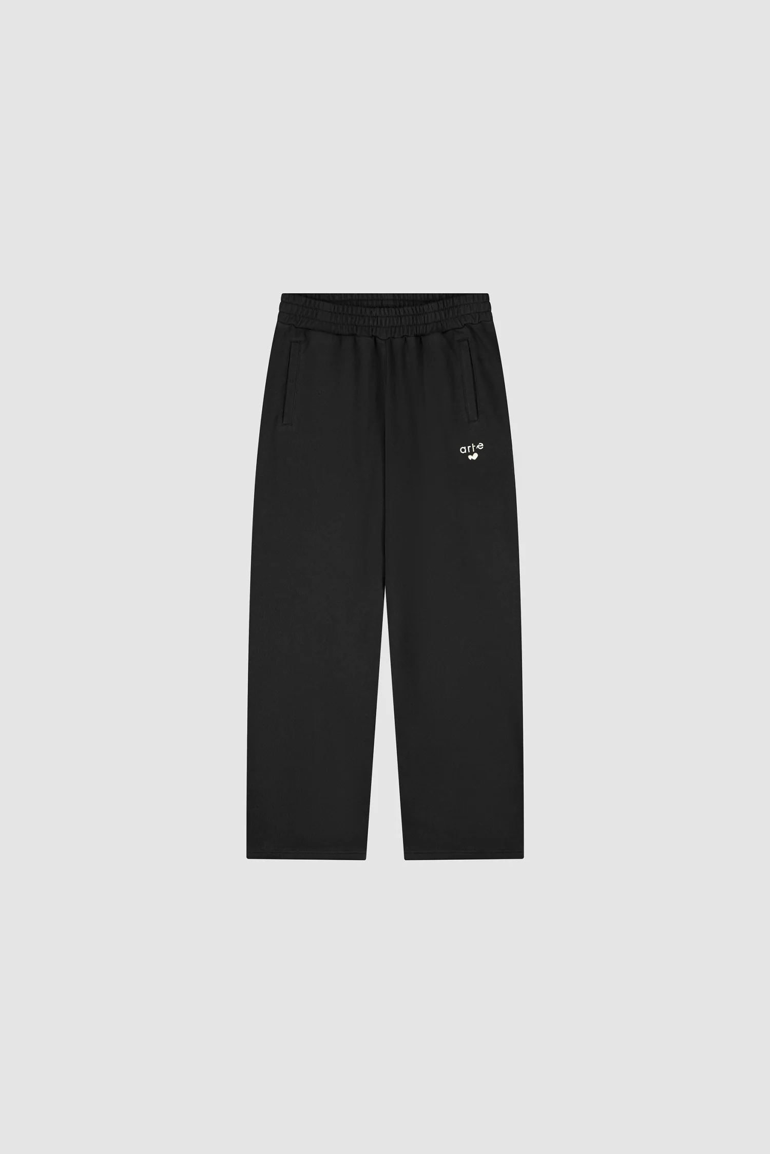 Pantalon de survêtement avec logo en forme de cœur - Noir - Image 9