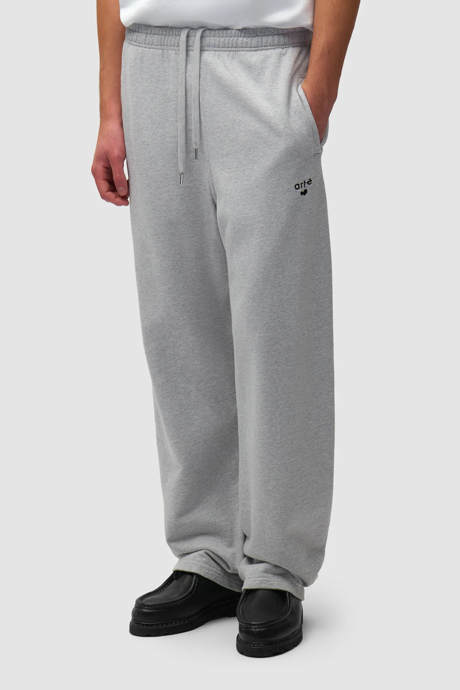 Pantalon de survêtement avec logo cœur - Gris - Image 2