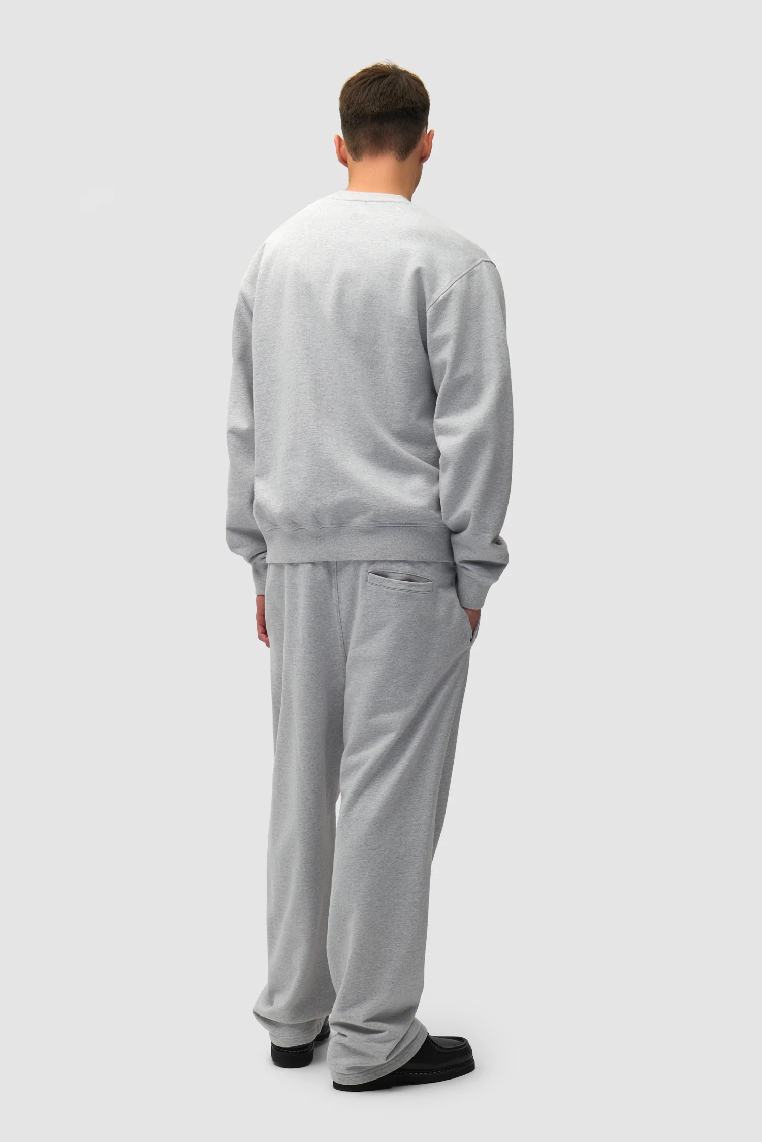 Pantalon de survêtement avec logo cœur - Gris - Image 7