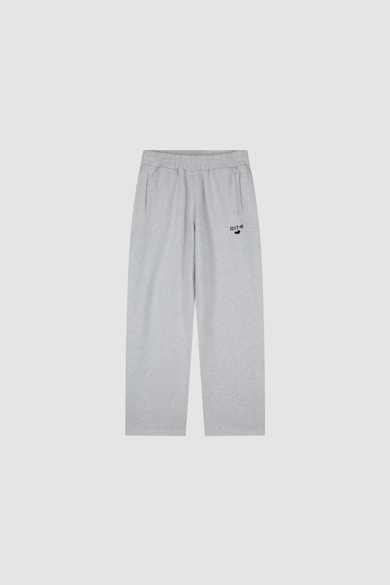 Pantalon de survêtement avec logo cœur - Gris - Image 9